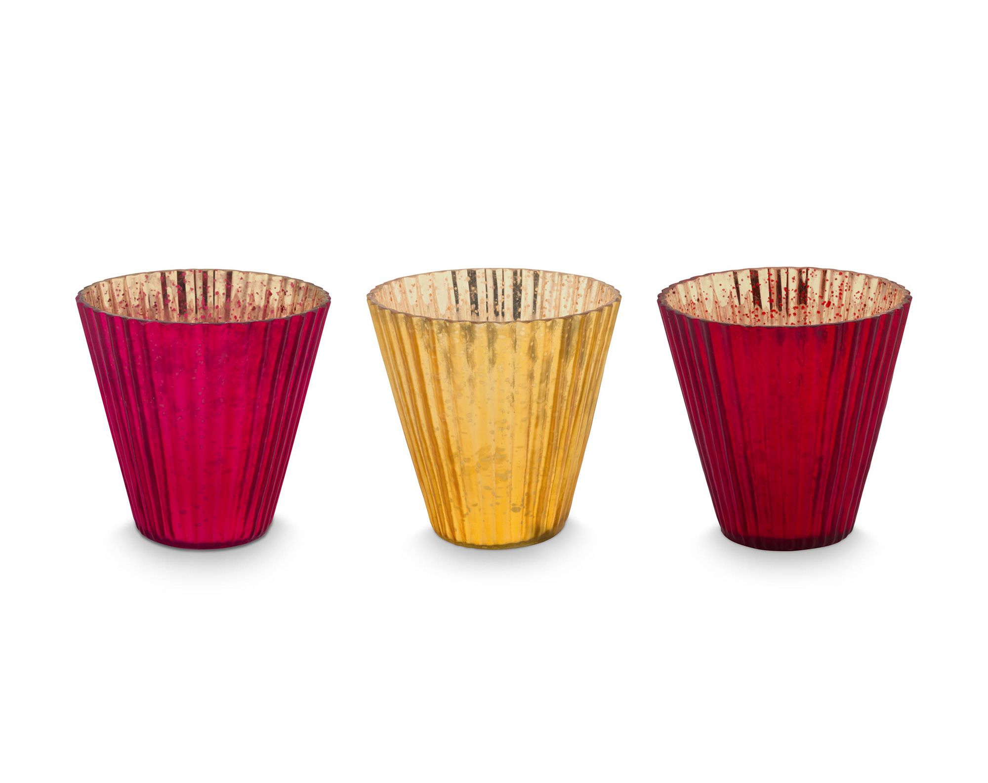 Pip Studio 3er Set Teelichthalter gross Love Birds | rot