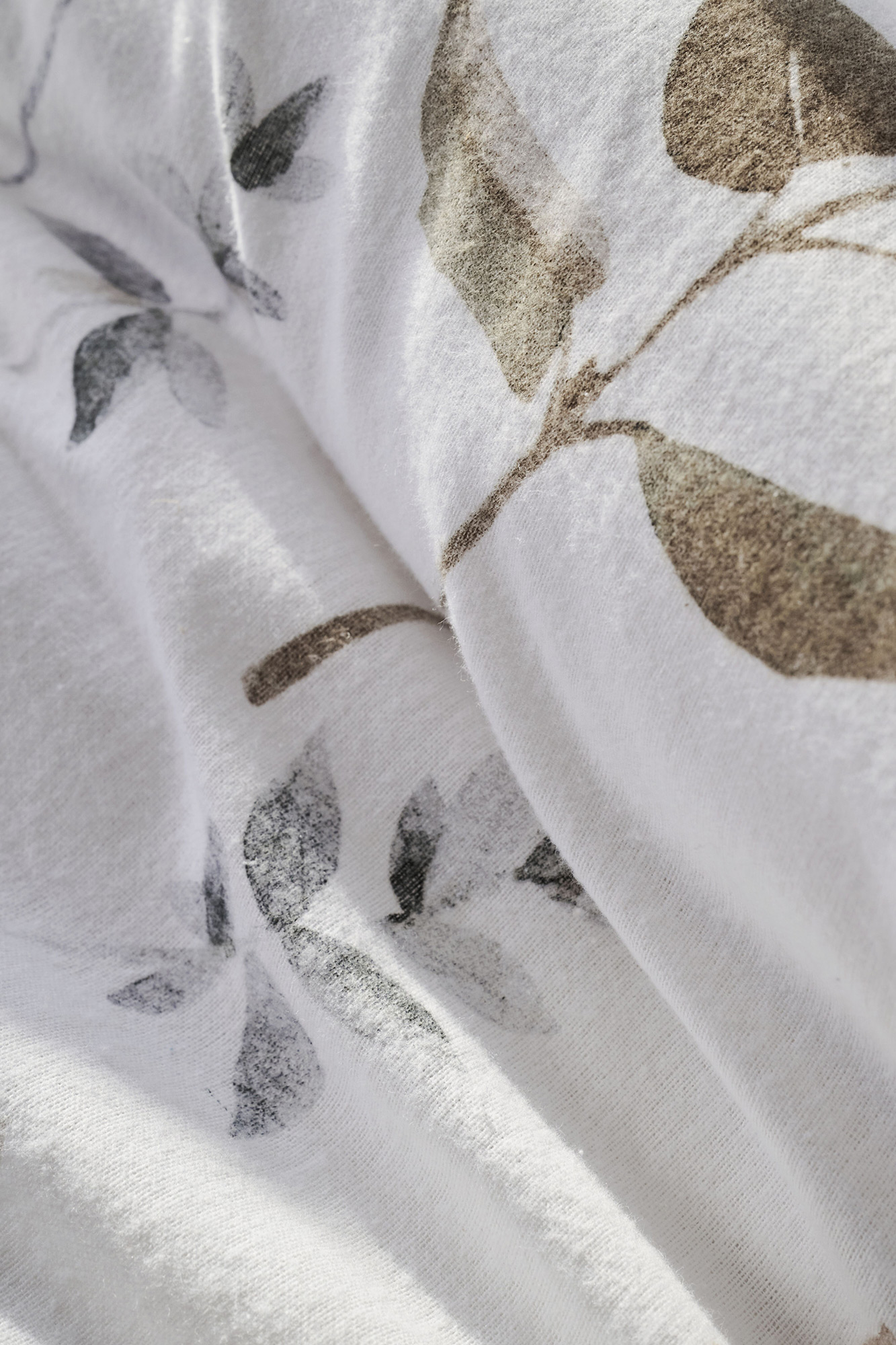 Beddinghouse Flanellbettwäsche Twigs | weiß