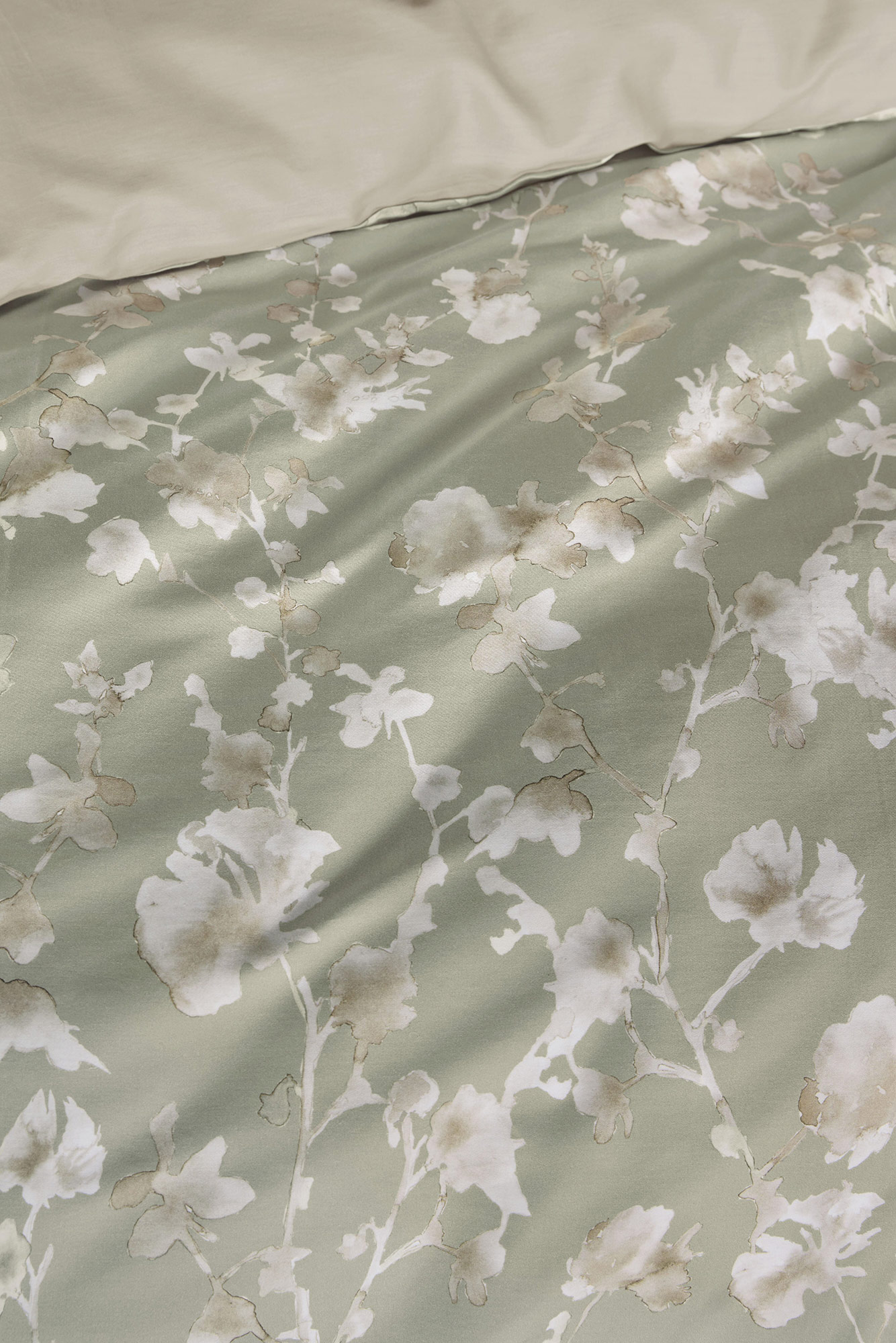 Beddinghouse  Baumwoll-Bettwäsche Clara | grün