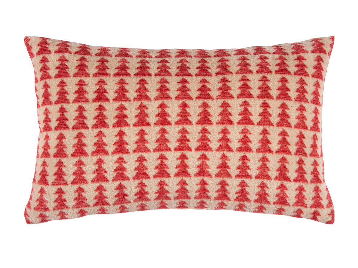 Pad Kissenhülle Tree | red-green