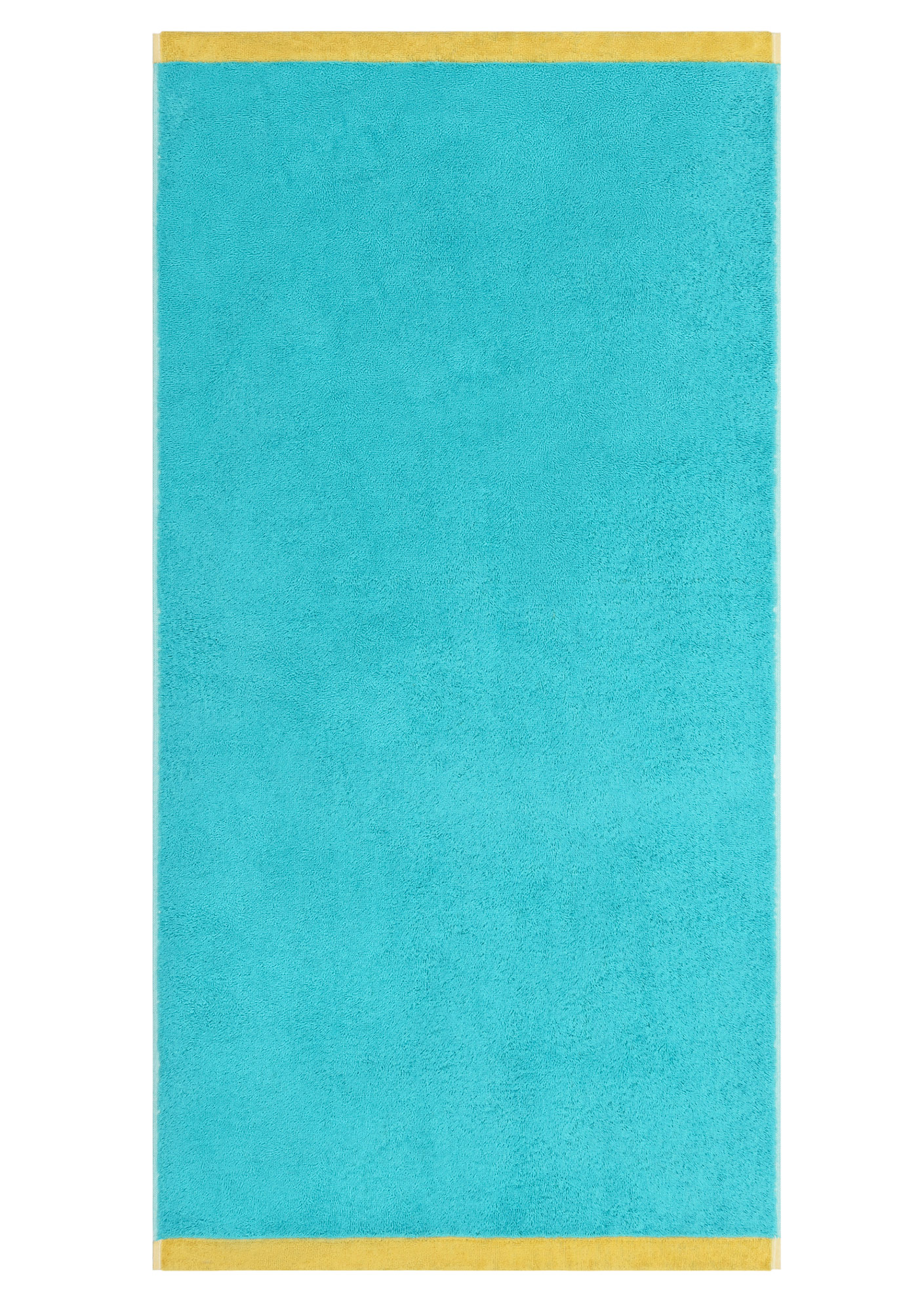 Cawö Duschtuch Lifestyle Splash 7071 | 15 türkis/apricot