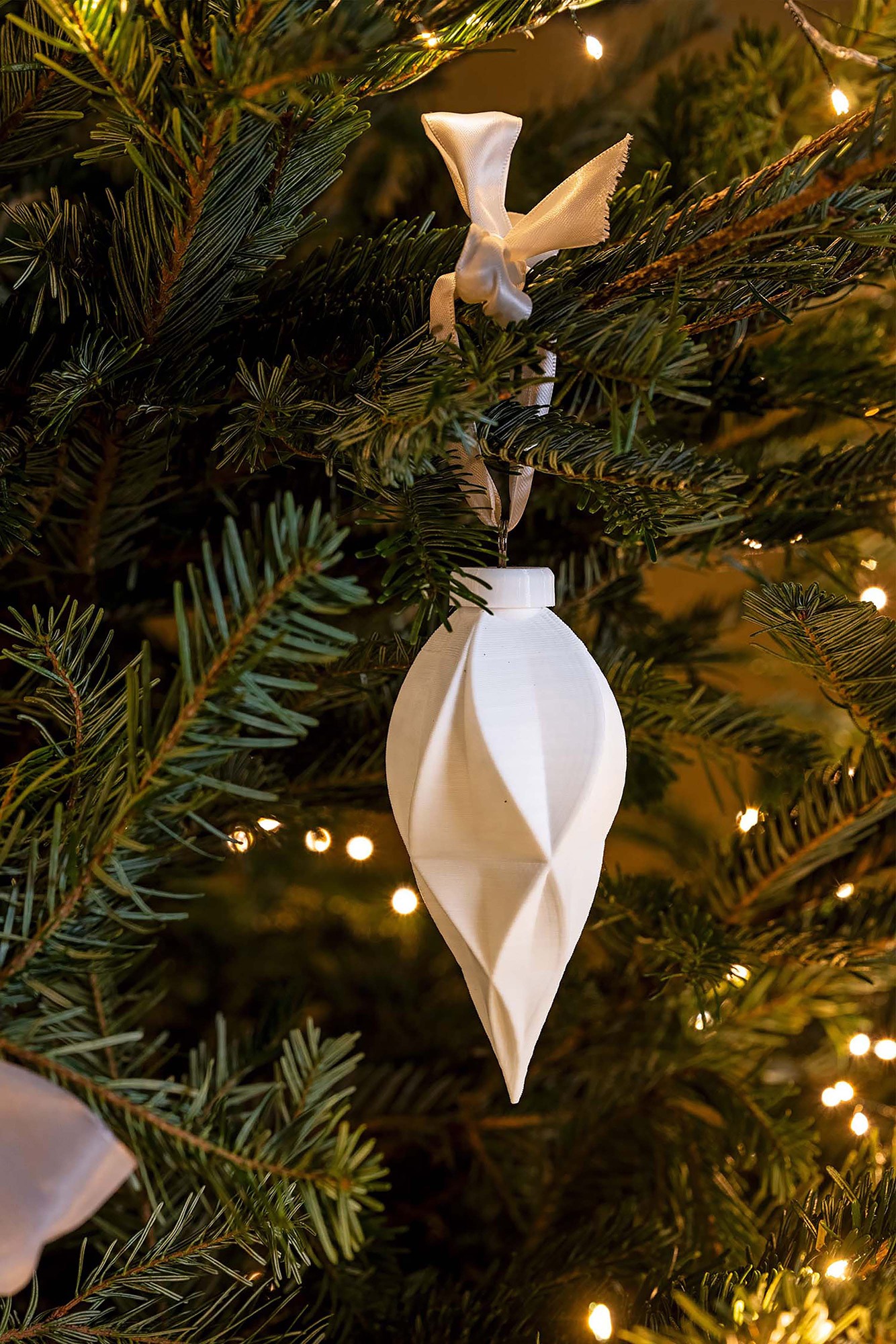 vtwonen Porzellan-Weihnachtskugel Christmas | Diamant