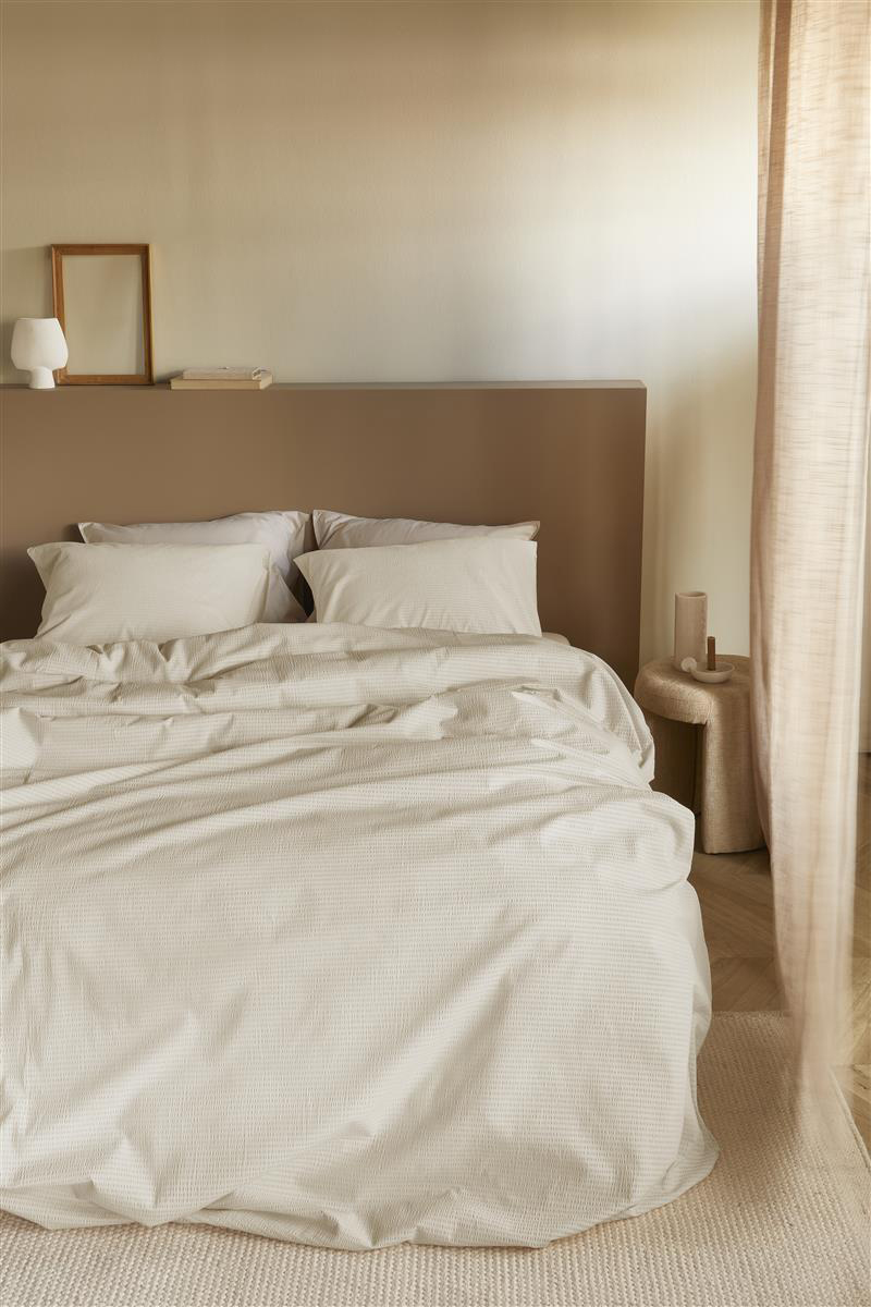 Beddinghouse Seersucker-Bettwäsche Summer | Sand