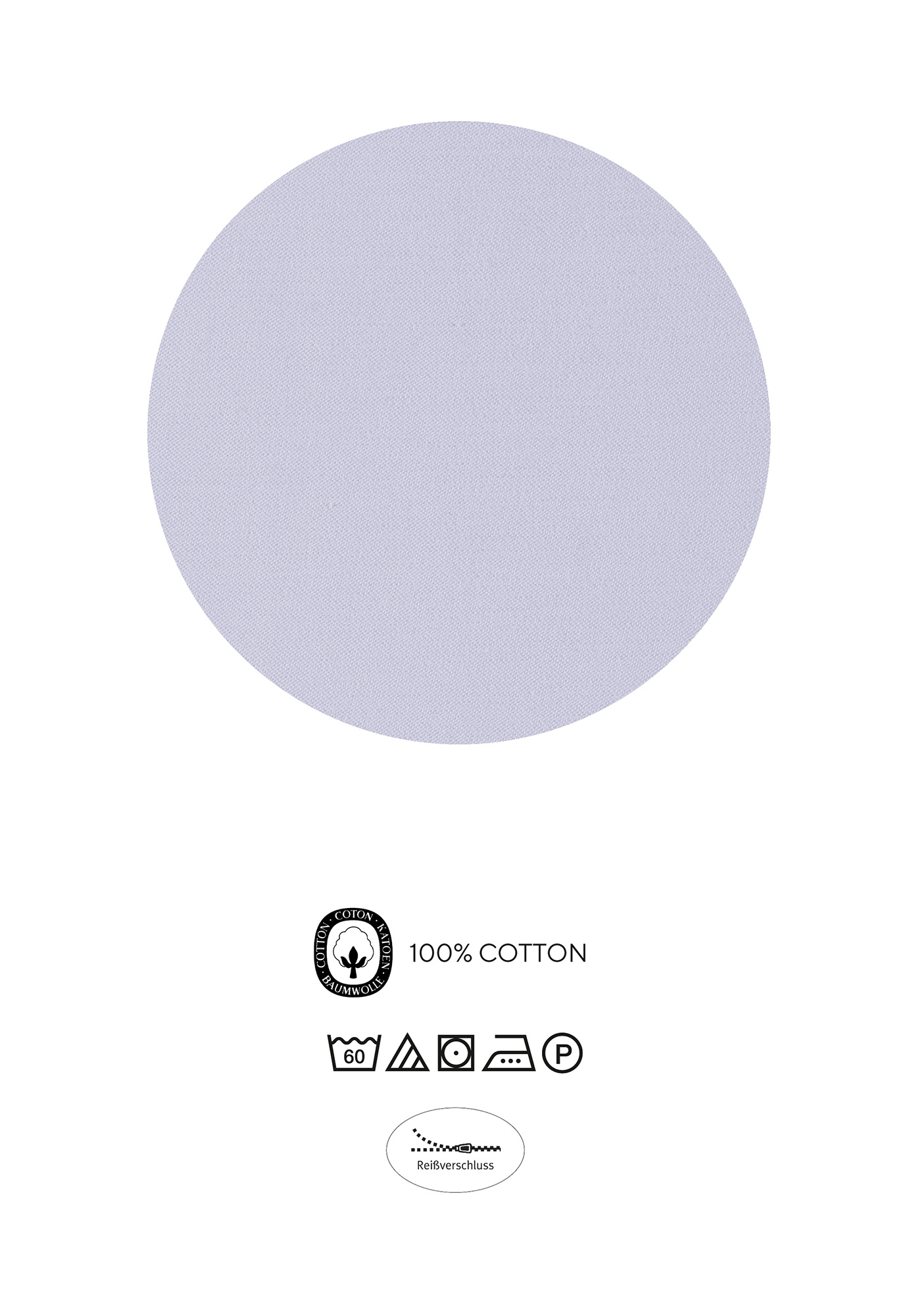 Biberna Satin-Bettwäsche 0614508 | 324 Flieder