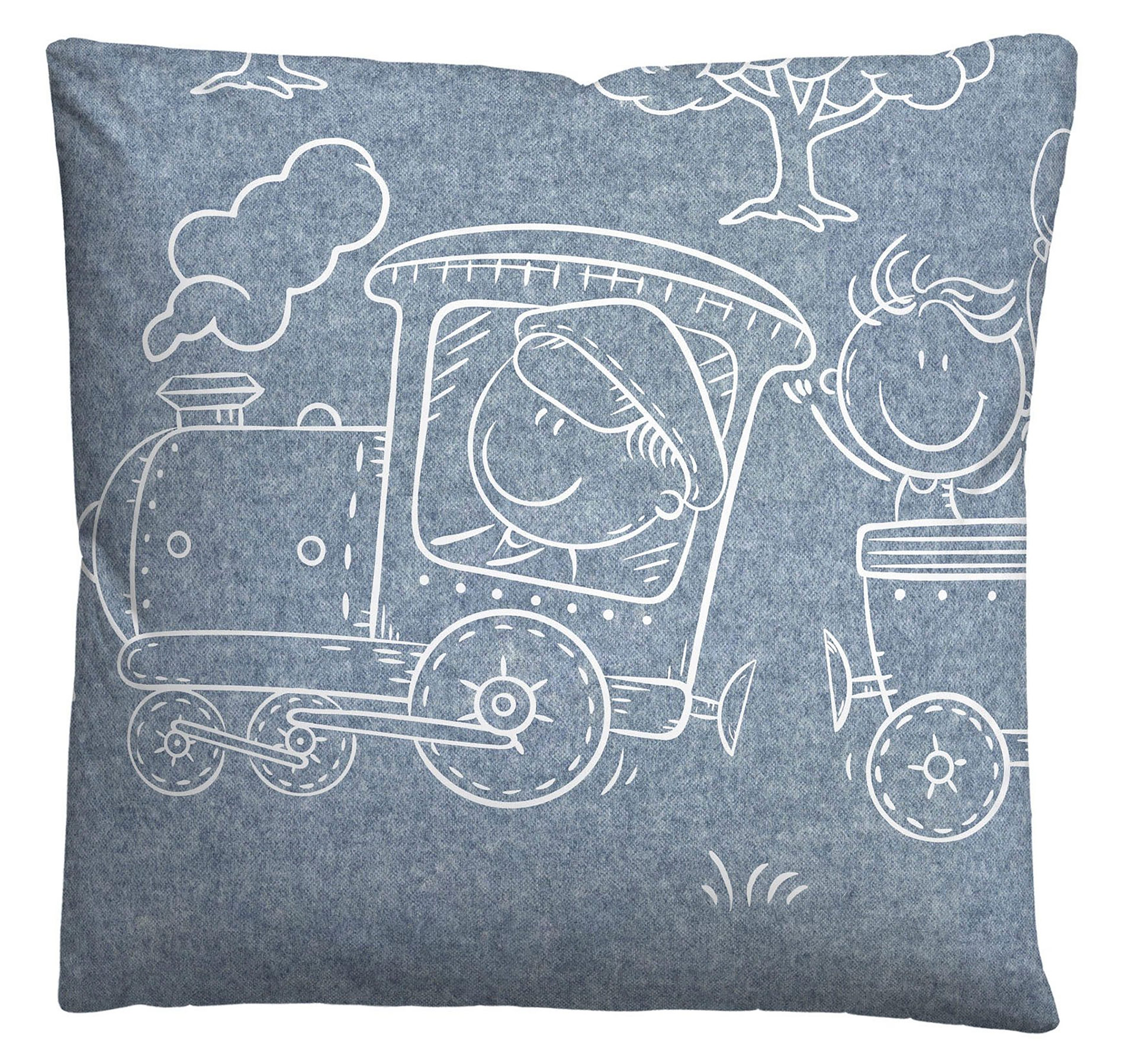 Biberna Kinderbettwäsche Flanell 0840521 | 256 Blau