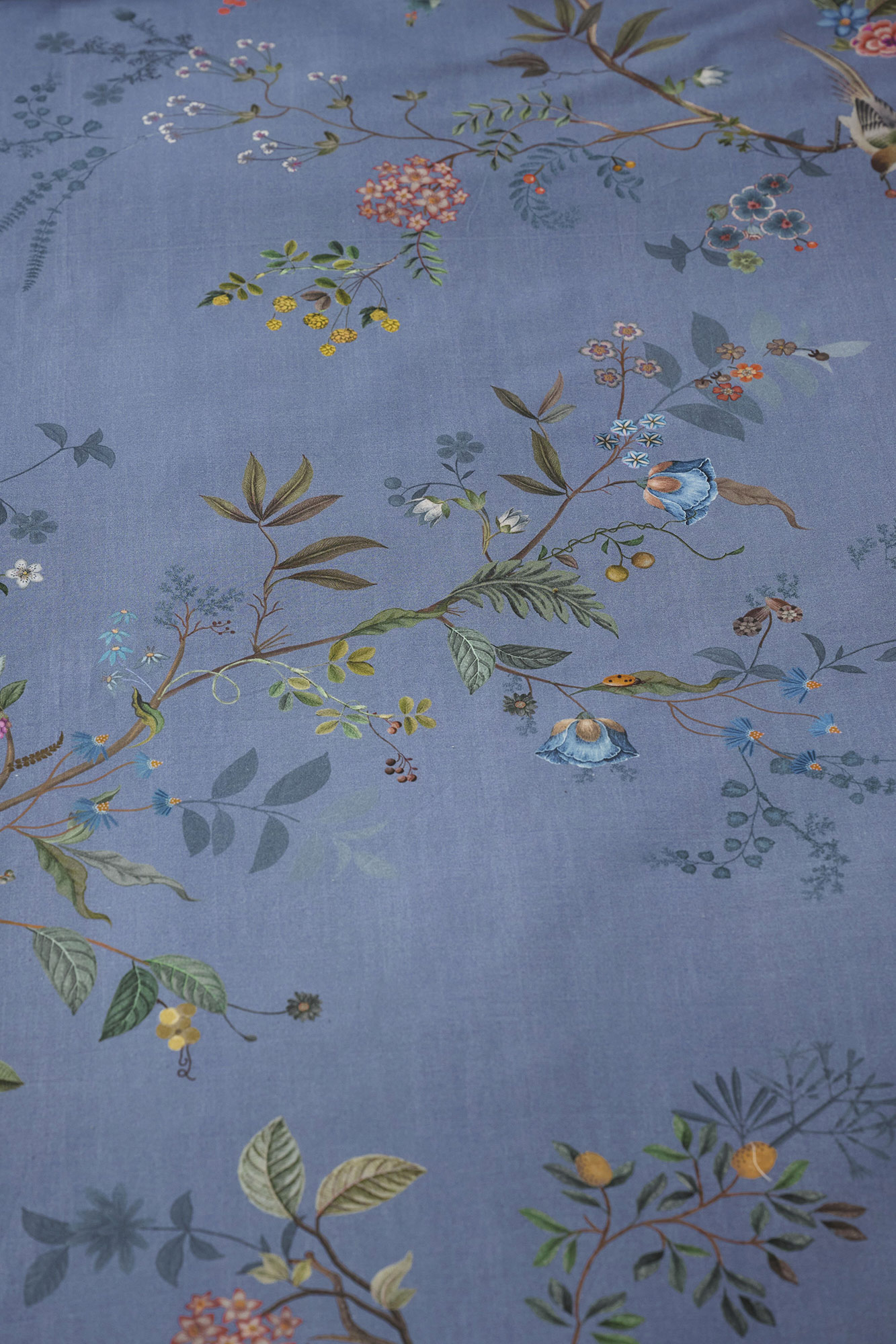 Pip Studio Perkalbettwäsche Bustani | Blue