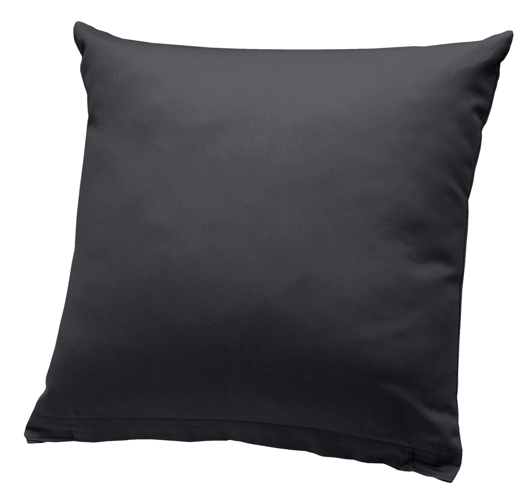 Thomas Luxus Satin-Kissenhülle  | 899 schwarz