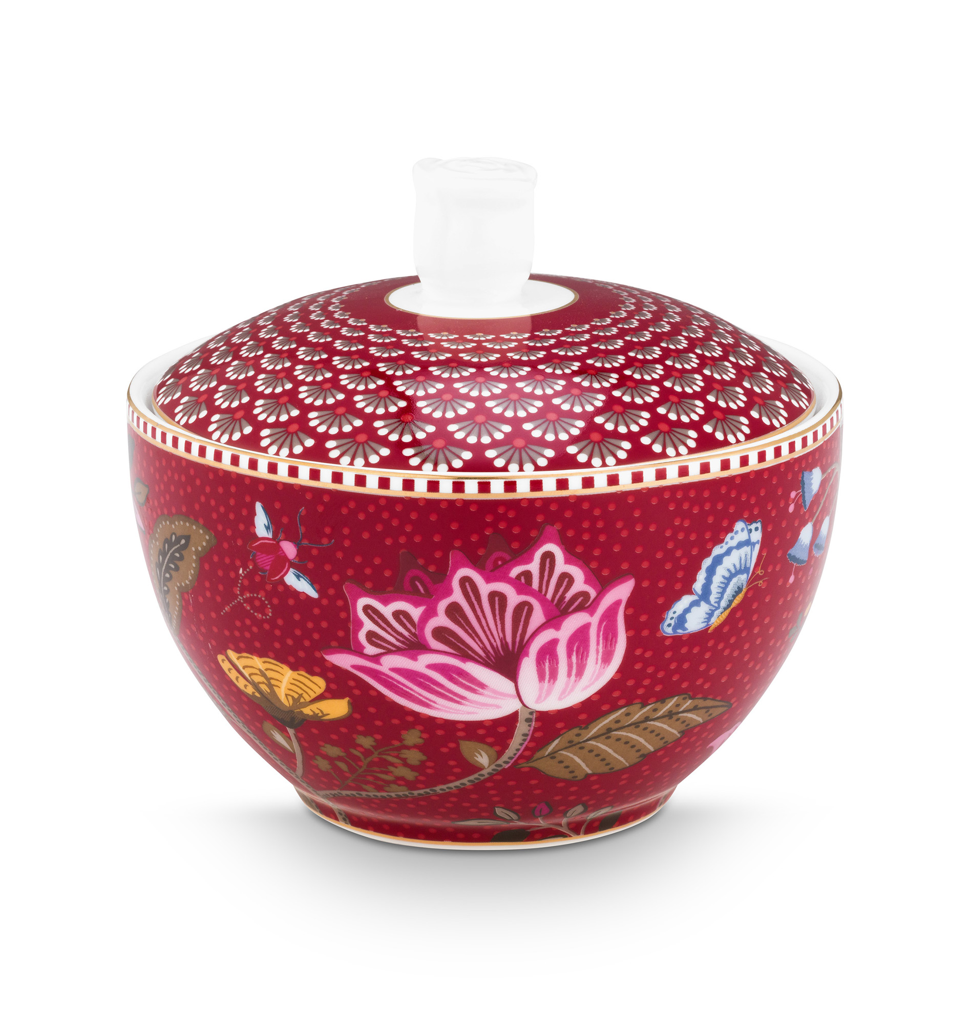 Pip Studio Schüssel Blooming Tales | Dark Red