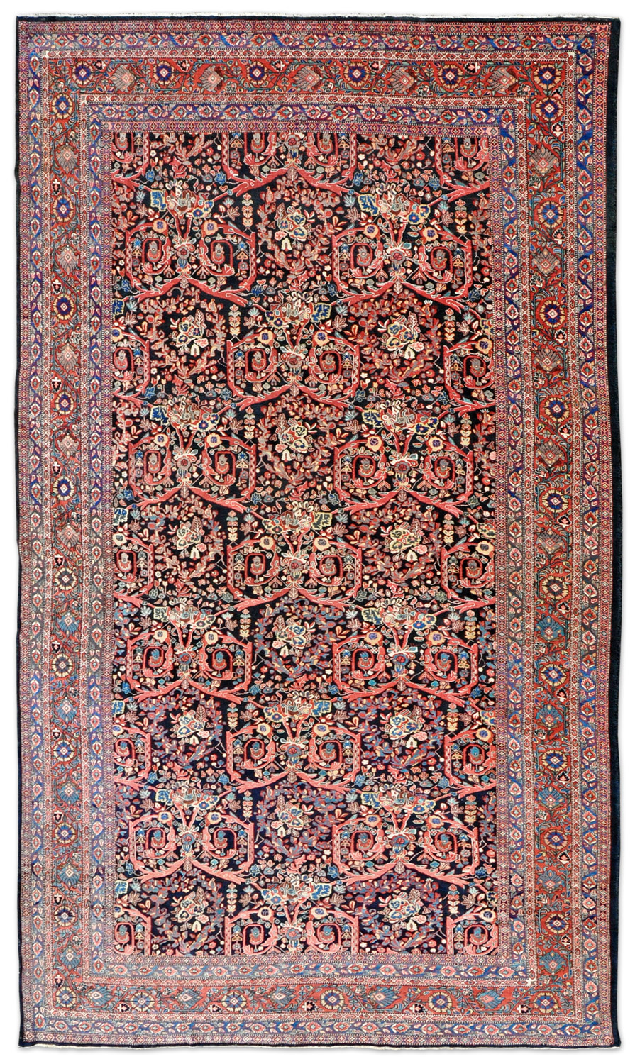 Sarough Mostofi Perserteppich alt | Westpersien um 1930 317 x 570 cm