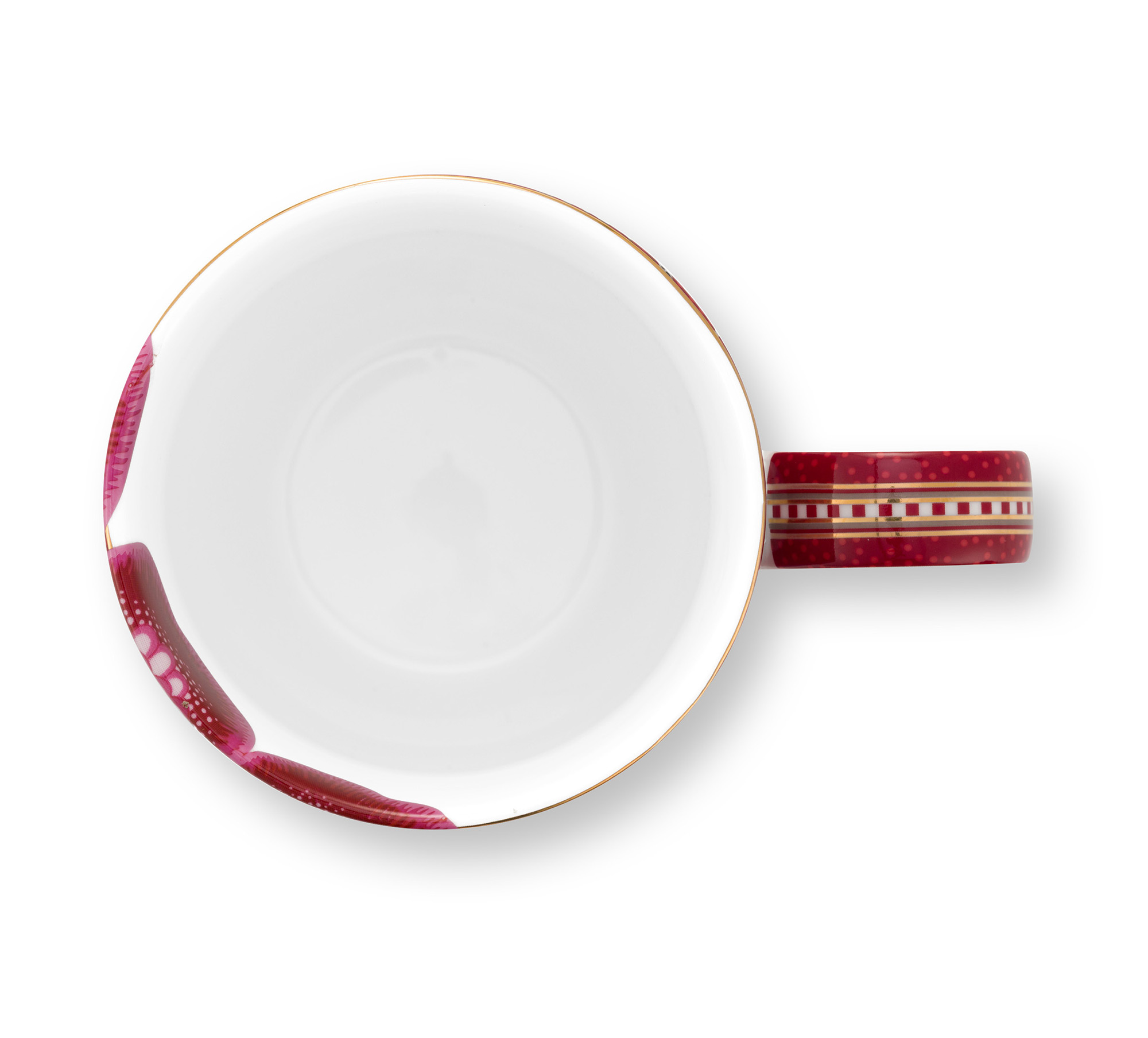 Pip Studio Becher XL Blooming Tales | Dark Red