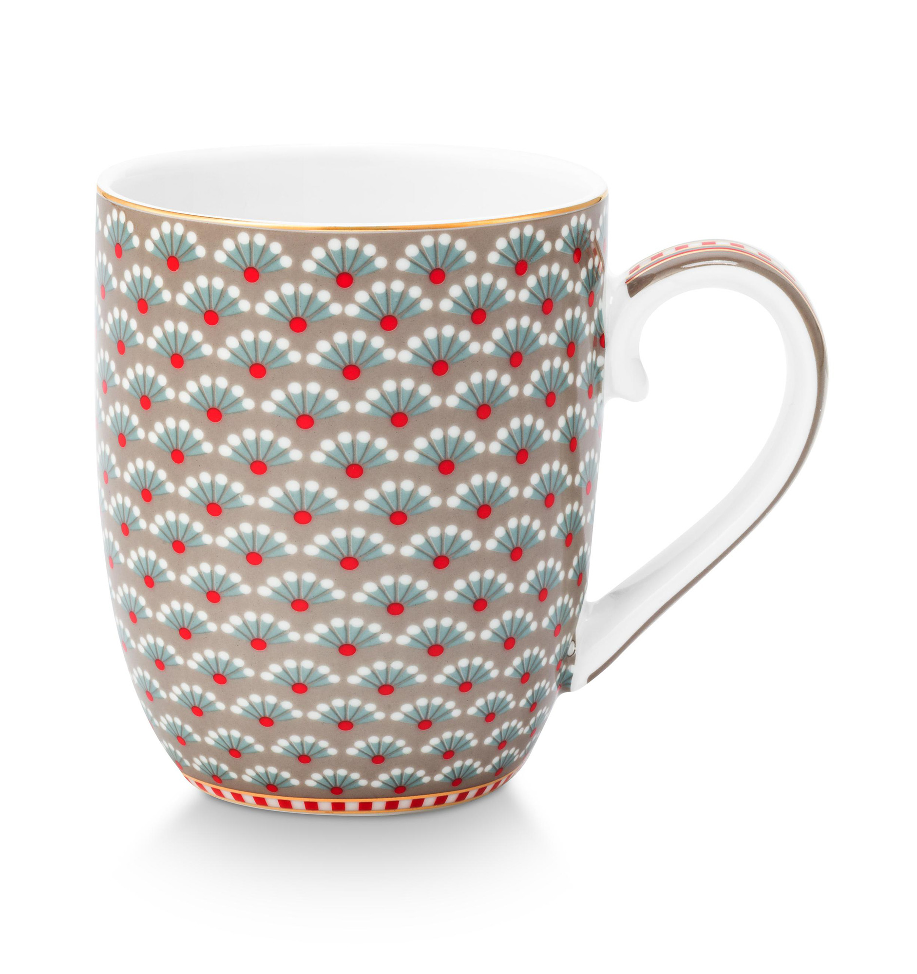 Pip Studio Tasse klein Blooming Tales | Khaki