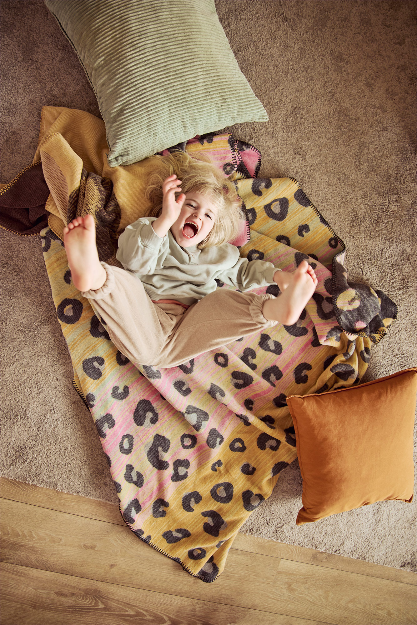 Biederlack Plaid / Wohndecke Young & Fancy | Wild Leo