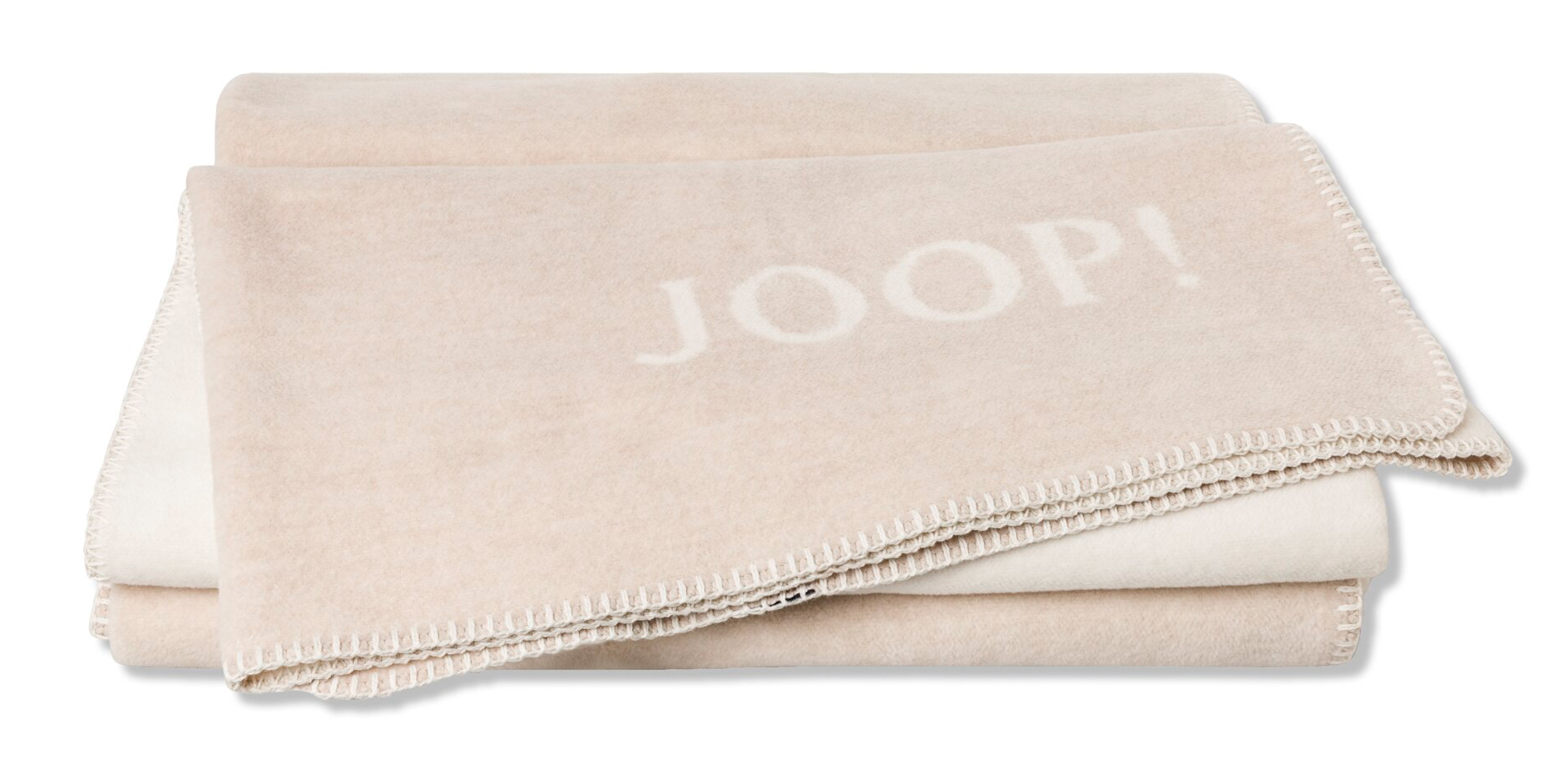 JOOP! Plaid/Wohndecke UNI-Doubleface | Chateau-Natur