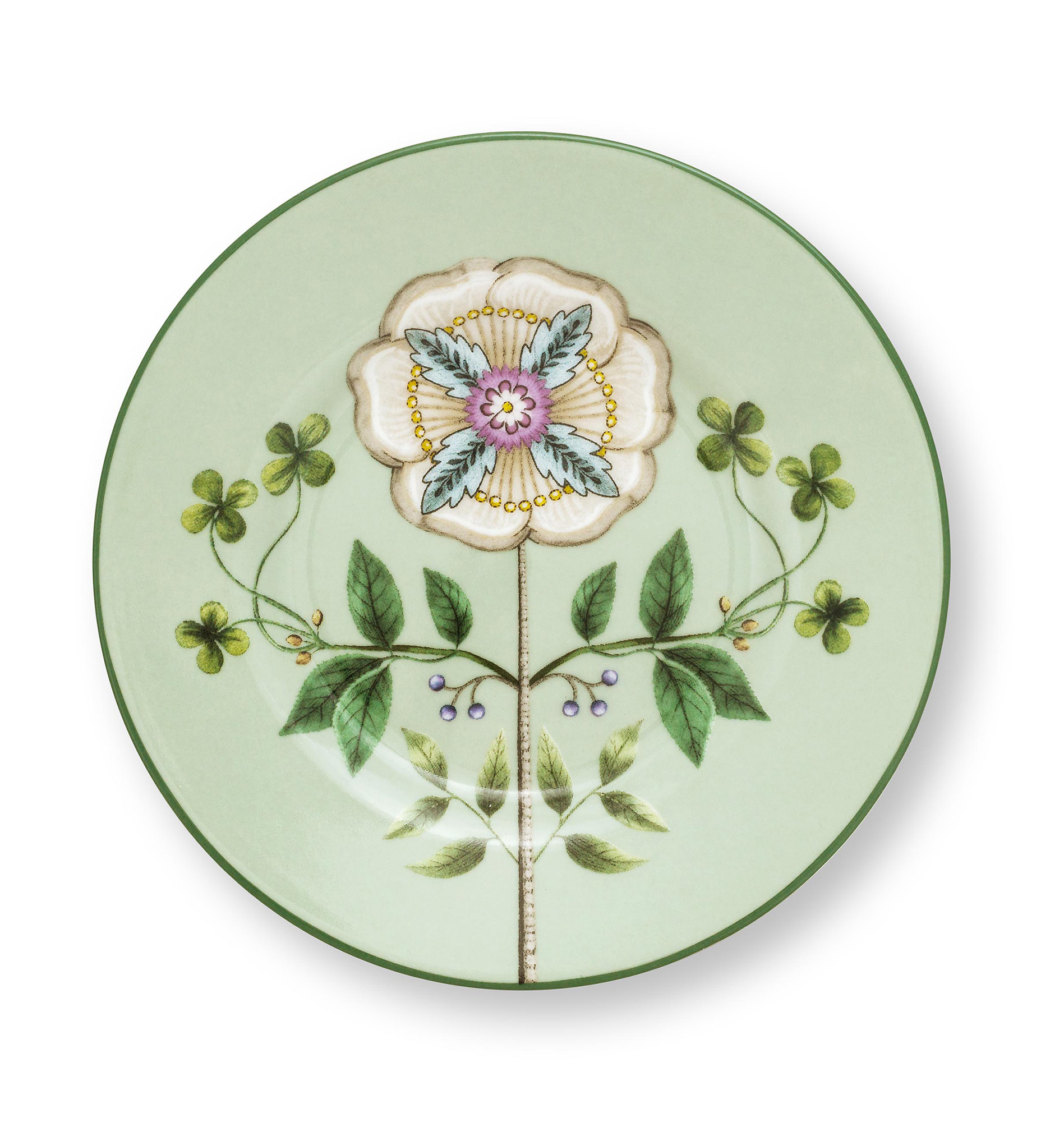 Pip Studio Untertasse Lily&Lotus | hellgrün