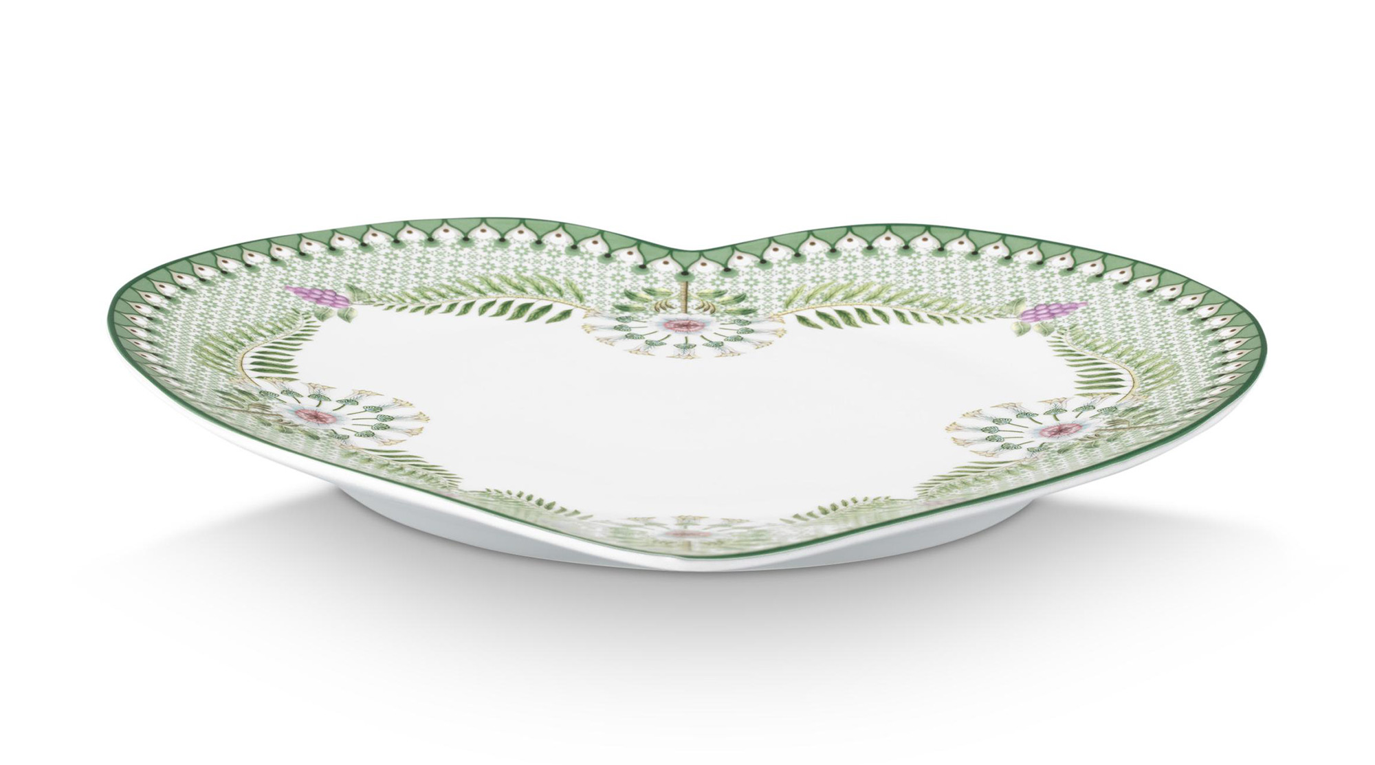 Pip Studio 2er Set ferzförmige Teller Lily & Lotus | Light G