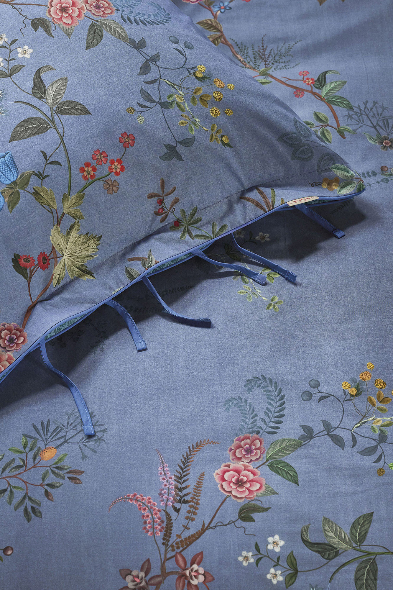 Pip Studio Perkalbettwäsche Bustani | Blue