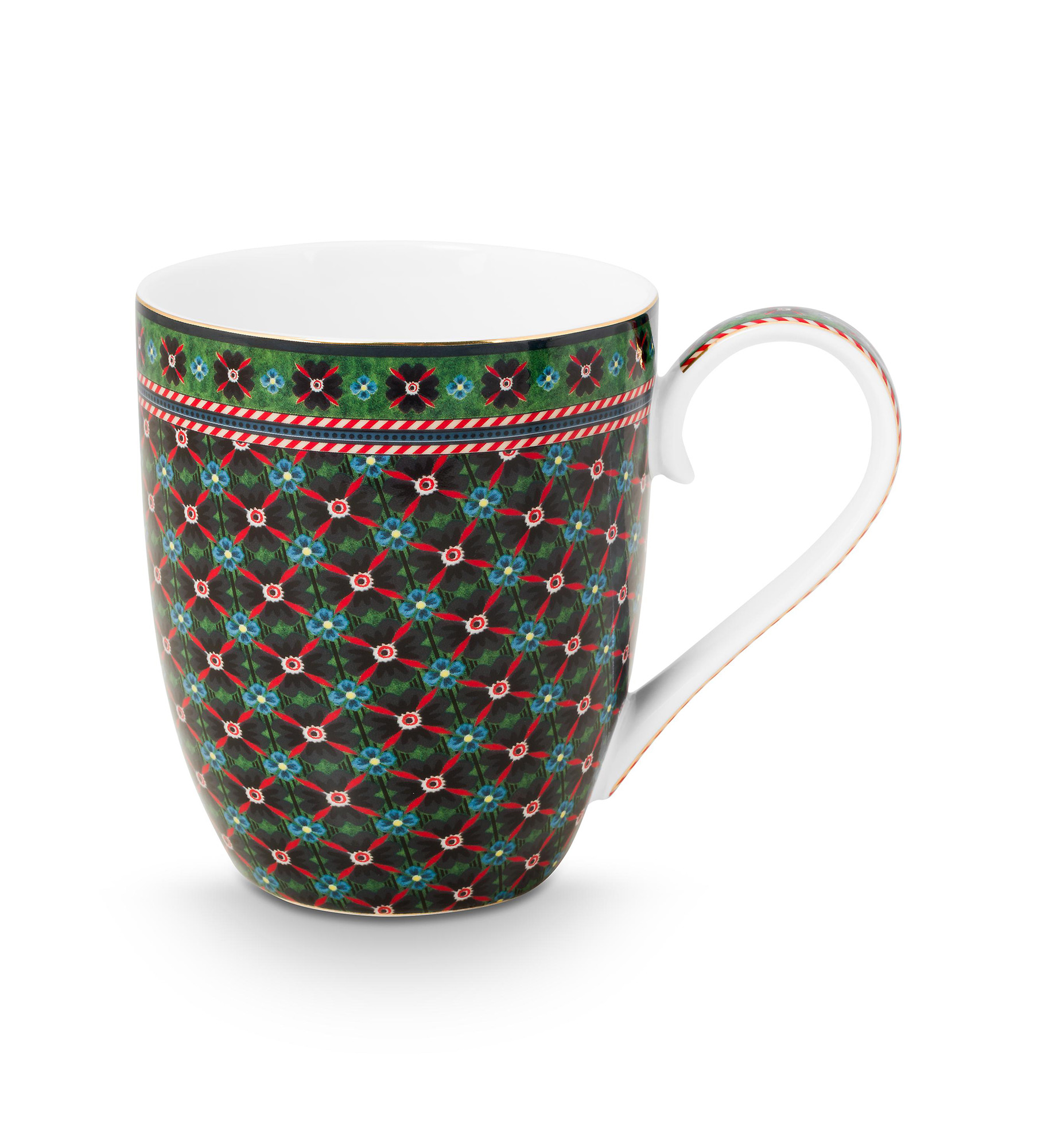Pip Studio Tasse gross Berry Blues | grün