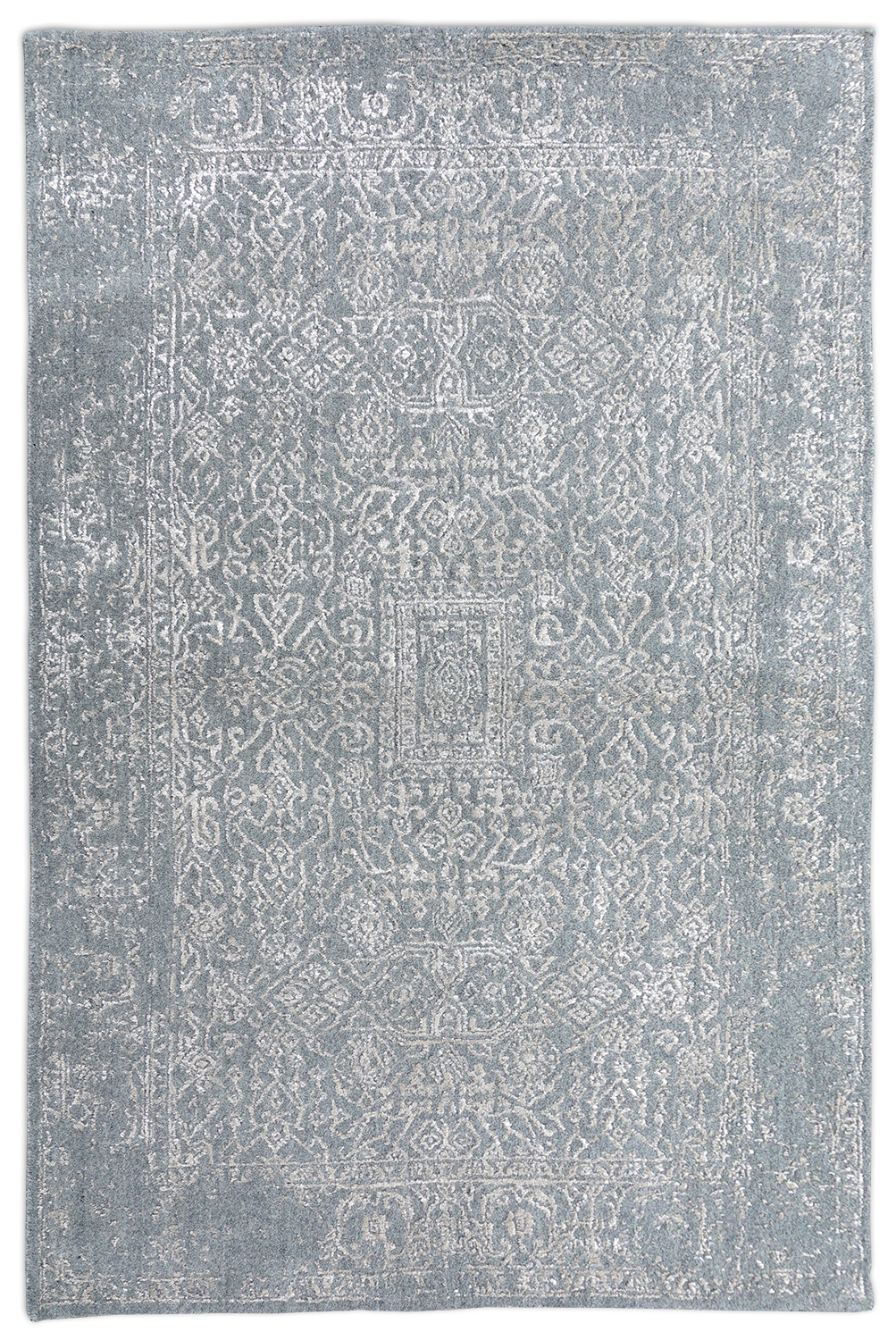 Thomas Teppich Handloom Jaquard Fine | Grey/Silver 120 x 180 cm