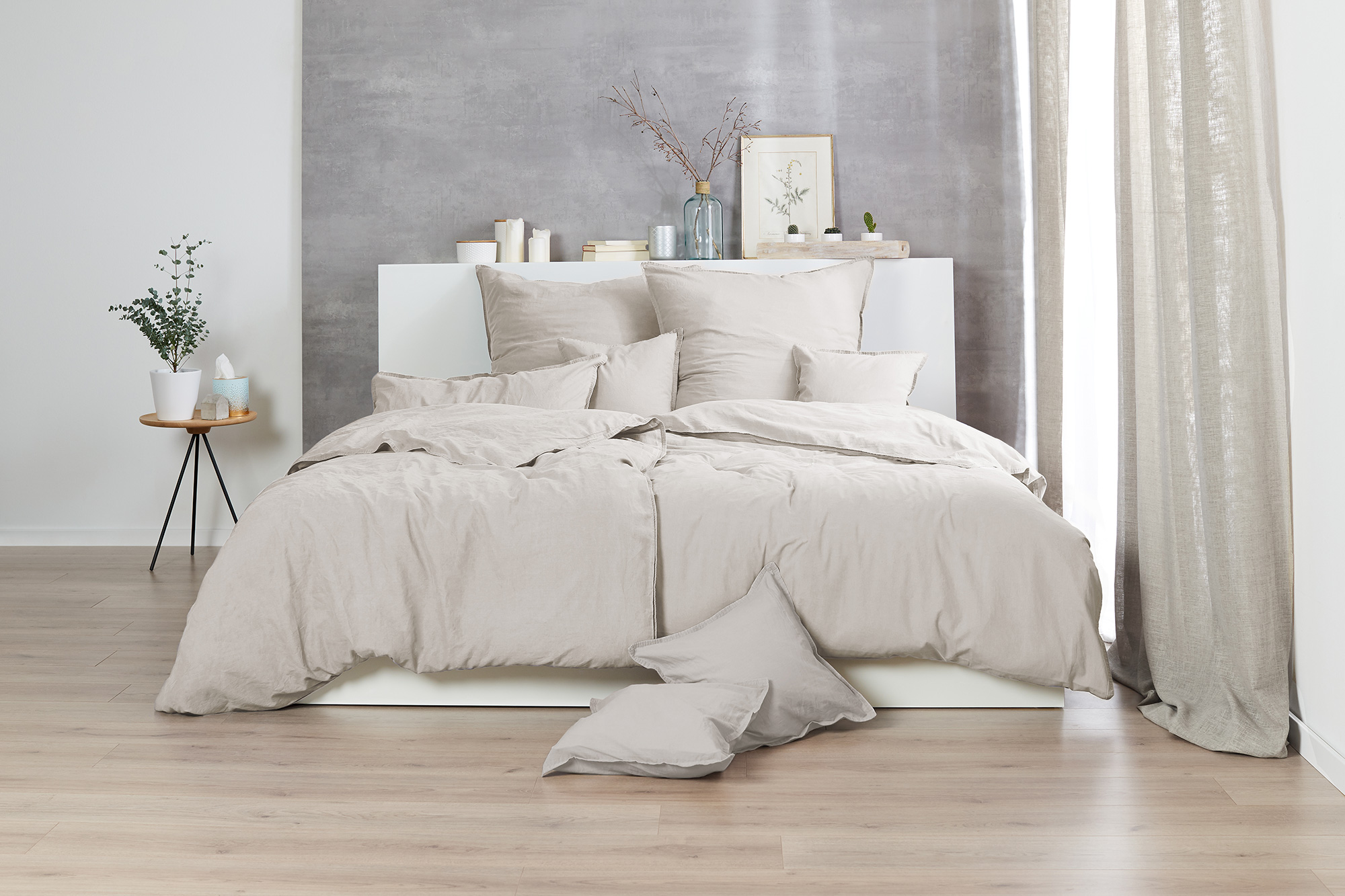 Thomas Renforce-Bettwäsche Stonewashed  | 719 leinen