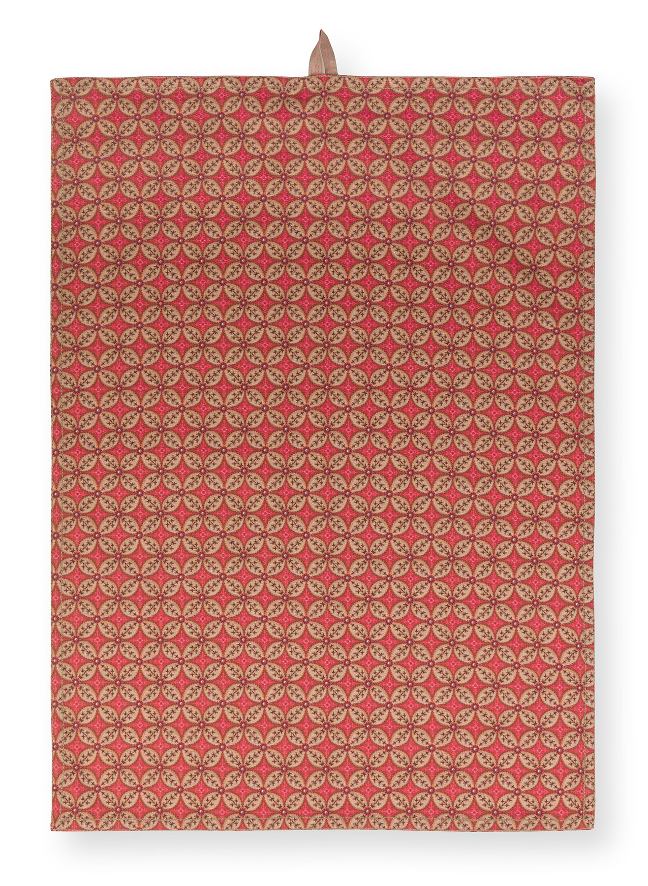 Pip Studio 2 Geschirrtücher Blooming Tales | Dark Red
