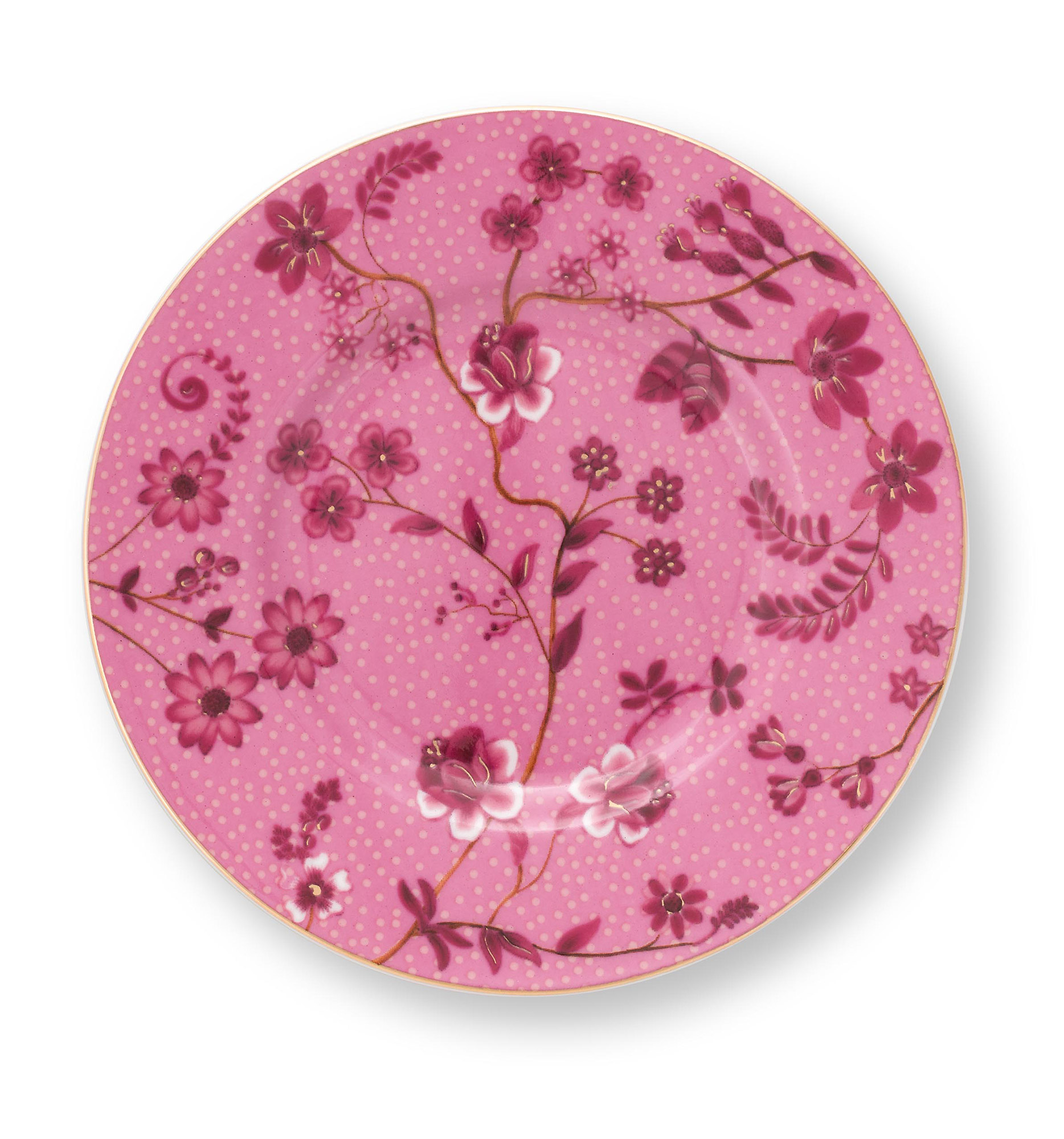 Pip Studio Untertasse Jolie | pink Pip Studio Untertasse Jolie | pink