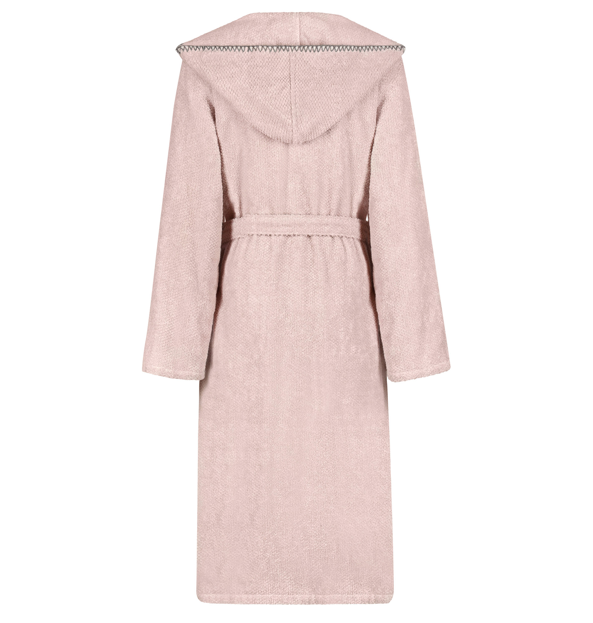 Cawö Damen Kapuze-Bademantel 6219 | 383 puder