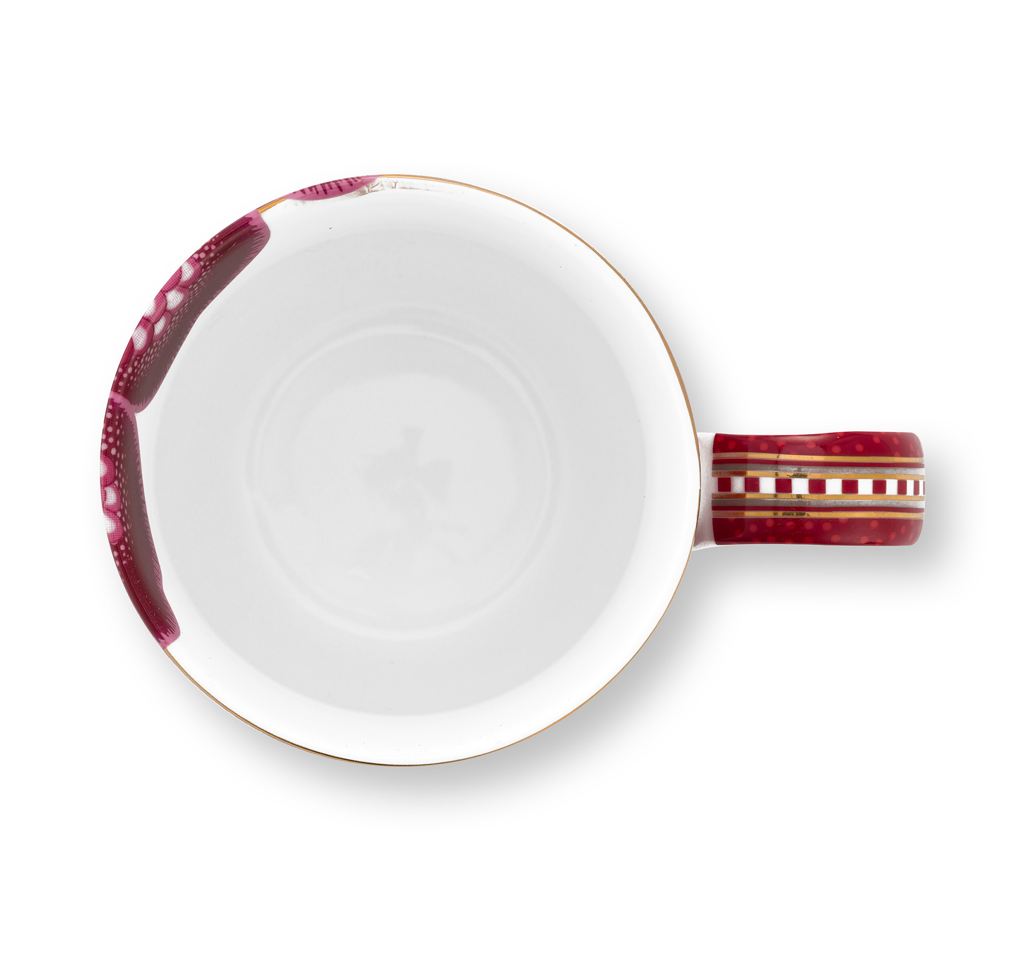 Pip Studio 2er Set Becher klein Blooming Tales | Dark Red