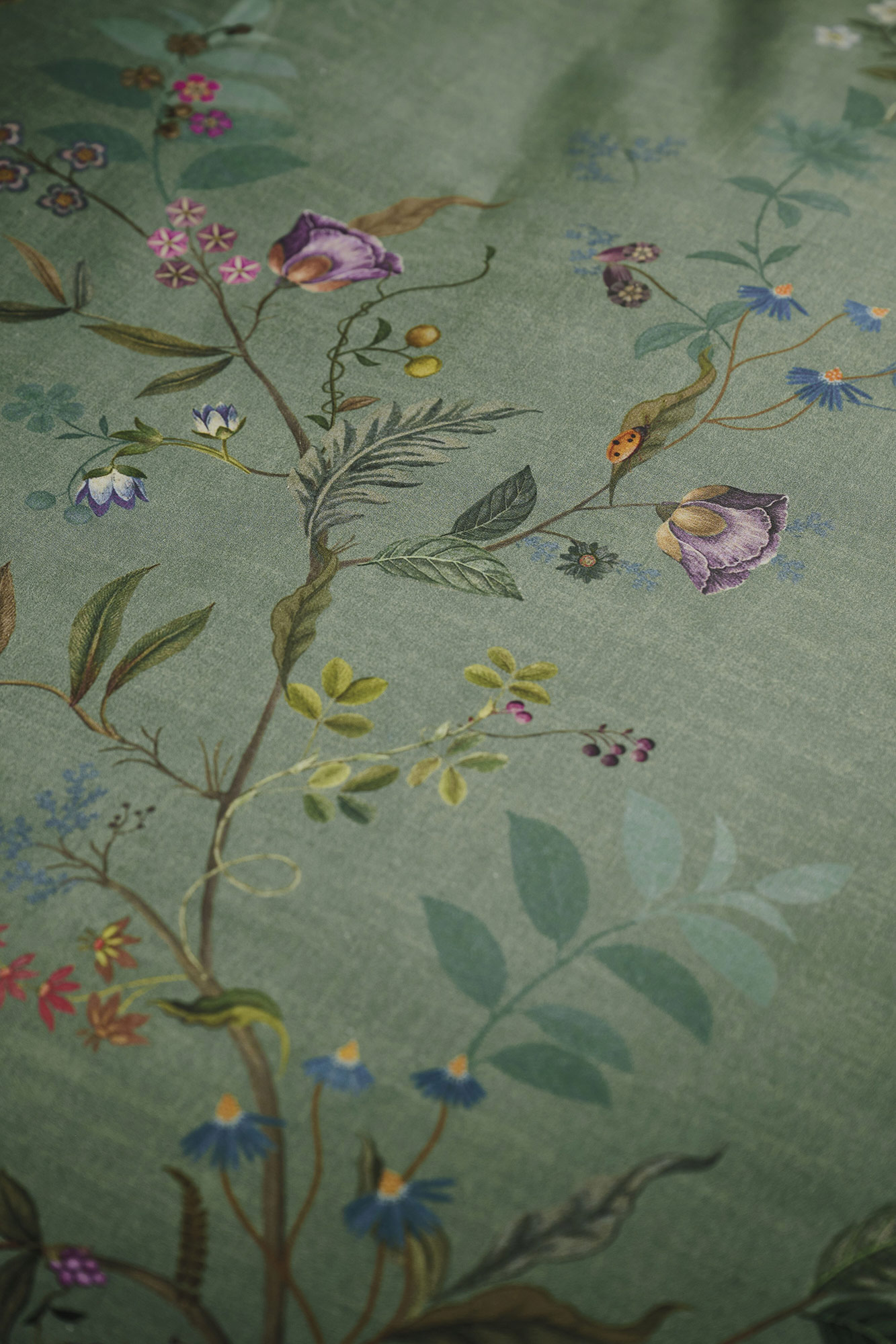 Pip Studio Perkalbettwäsche Bustani | Green