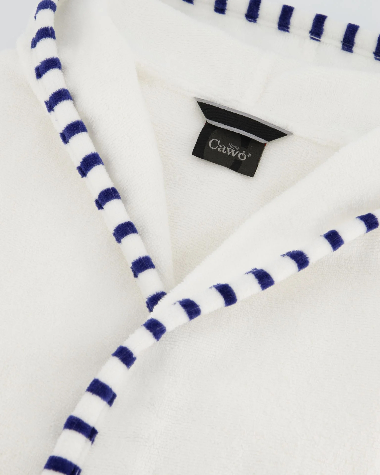 Cawö Damen Kapuze-Bademantel 848 | 600 weiß