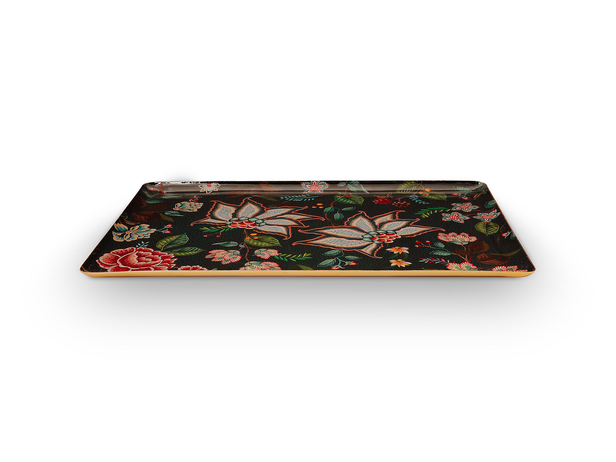 Pip Studio Metall Tablett gross Berry Blues | blau