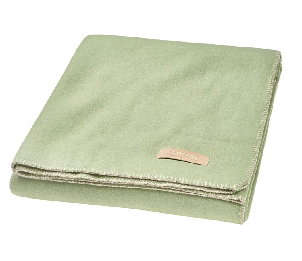 Proflax Wohndecke Fleece  | salbei