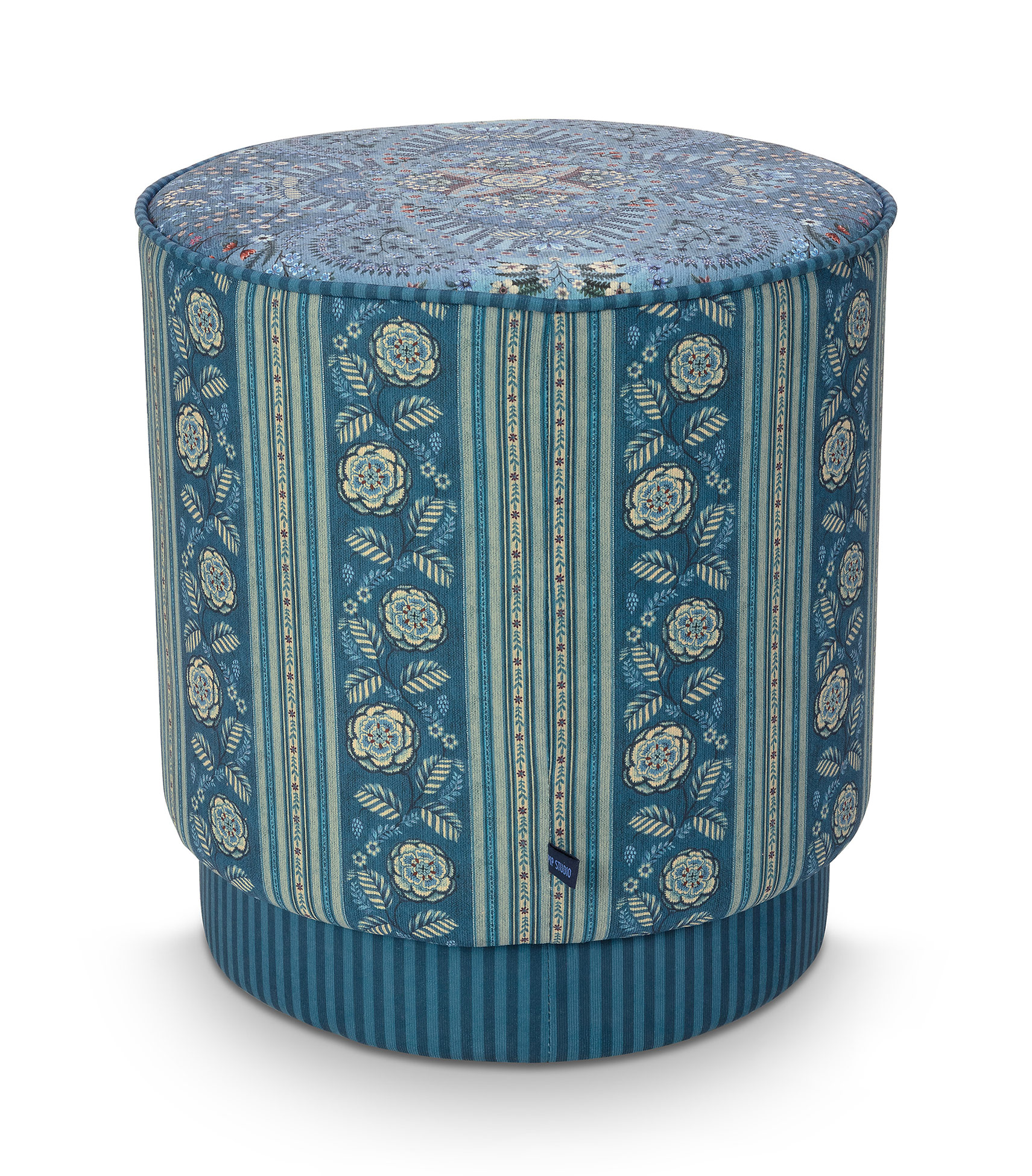 Pip Studio Pouf Sitzpouf Rosa Rani | blau
