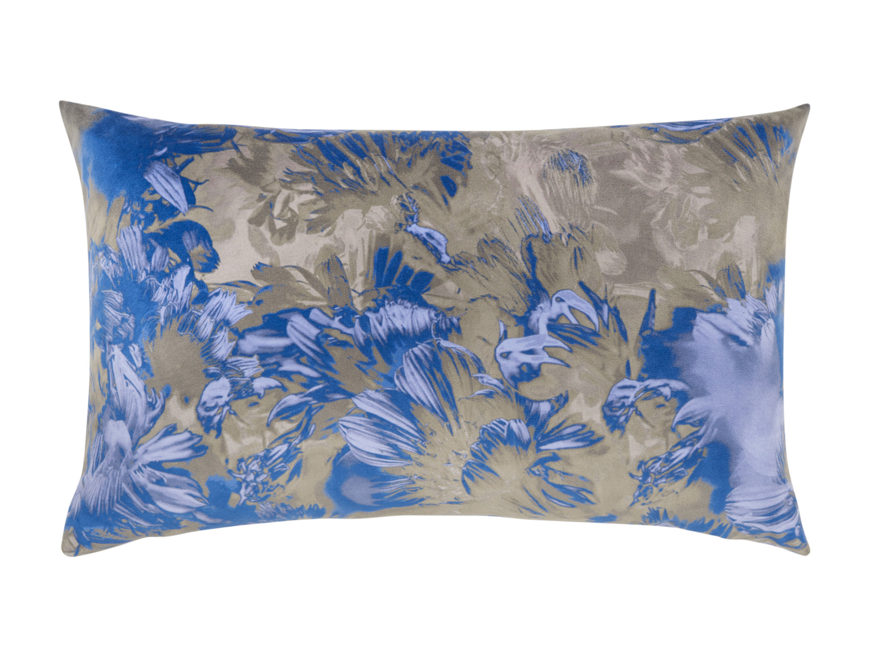 Pad Kissenhülle Romance Flower | brown-blue