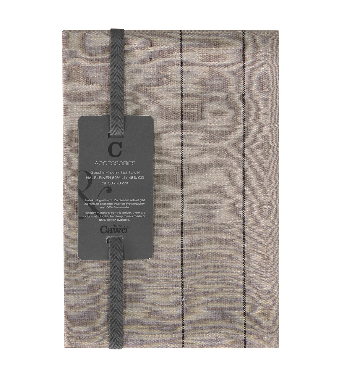 Cawö Geschirrtuch Nature  532 | 33 muskat