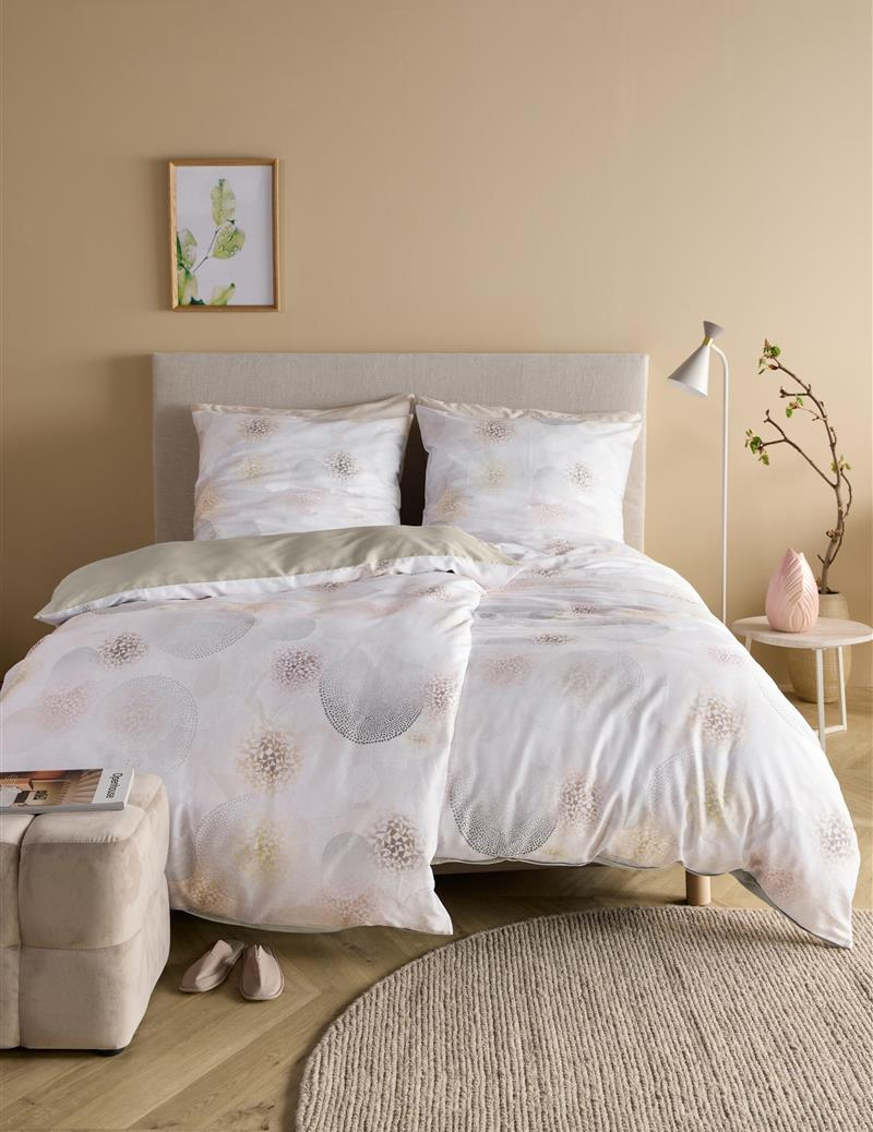 Beddinghouse Satin-Bettwäsche Jorg | Grau