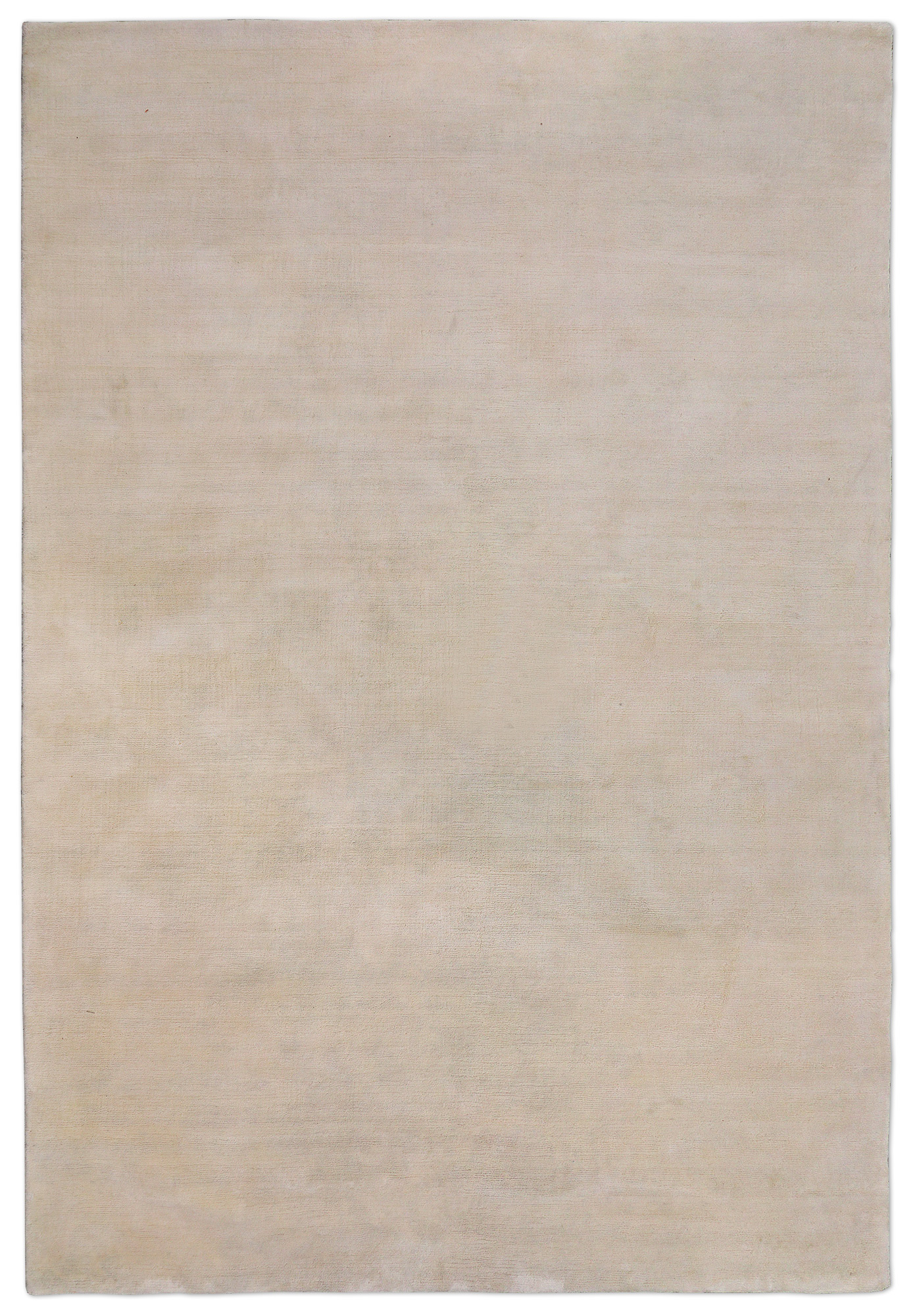 Thomas Tibet Mohair Knüpfteppich Indien | Natural White 300 x 205 cm