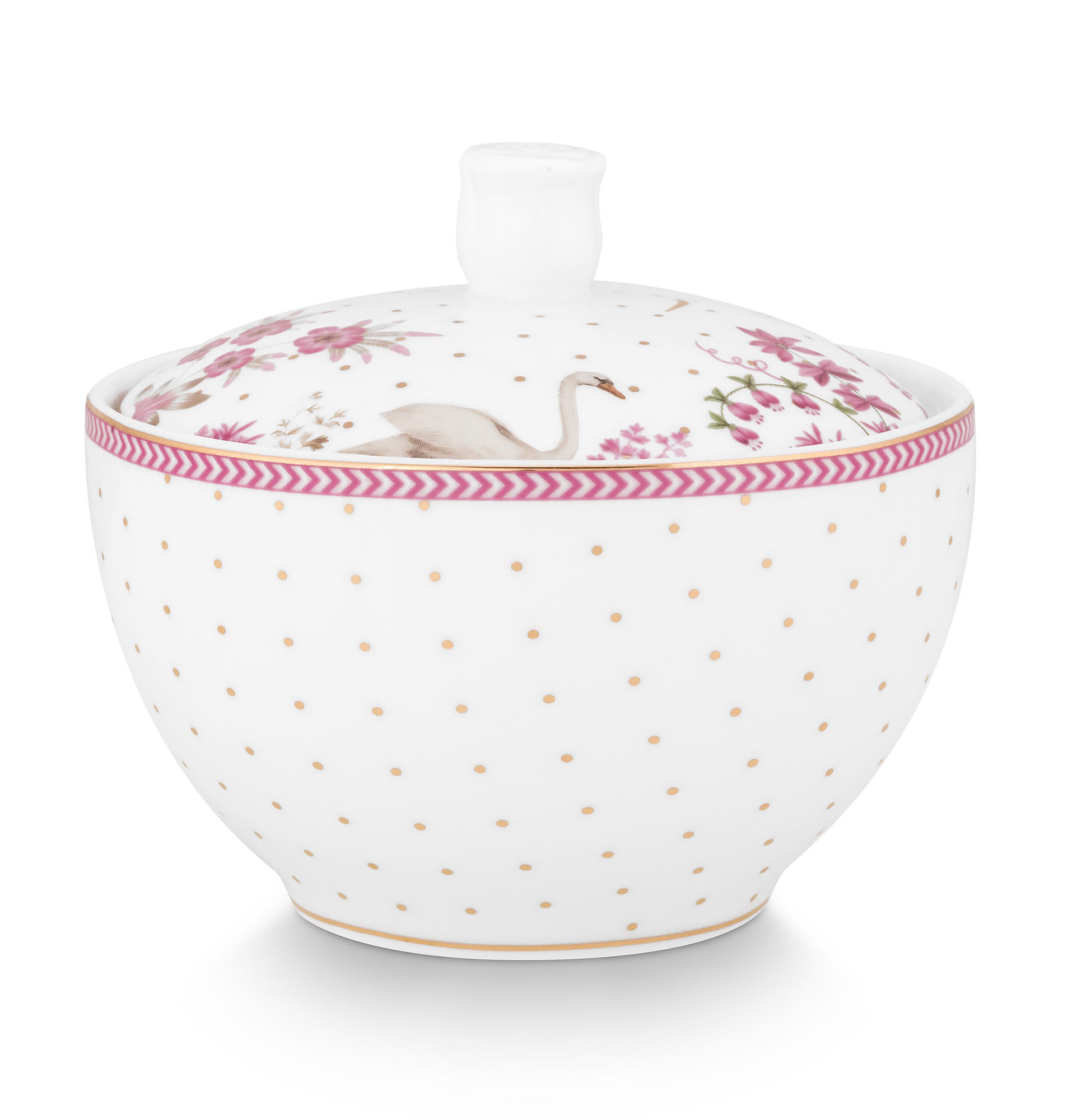 Pip Studio Zuckerdose Jolie | gold pink