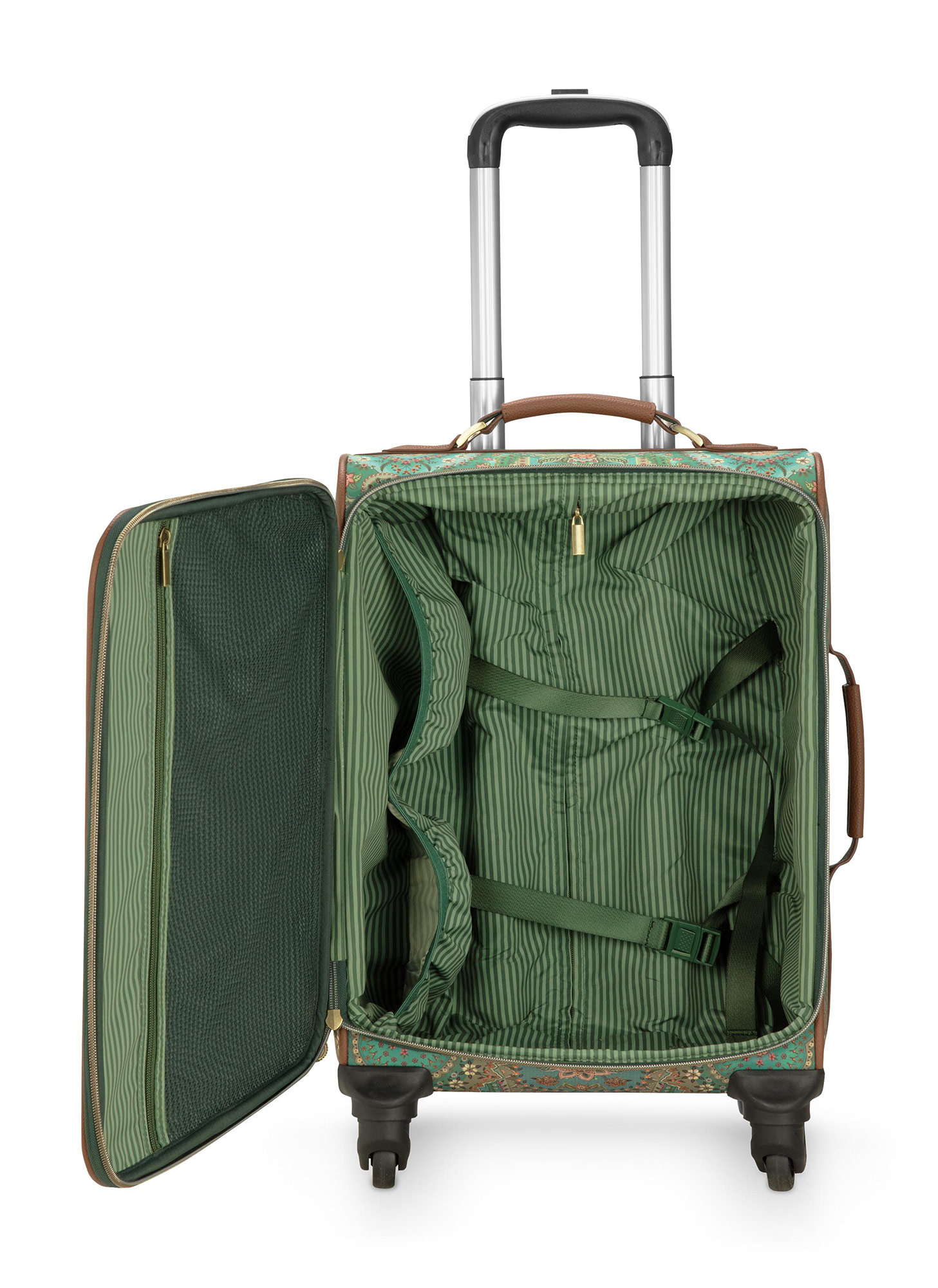 Pip Studio Handgepäck Koffer / Trolley Jabali | grün