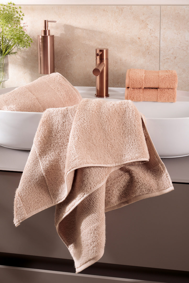 Cawö Handtuch The Luxury 5000 | 329 sienna