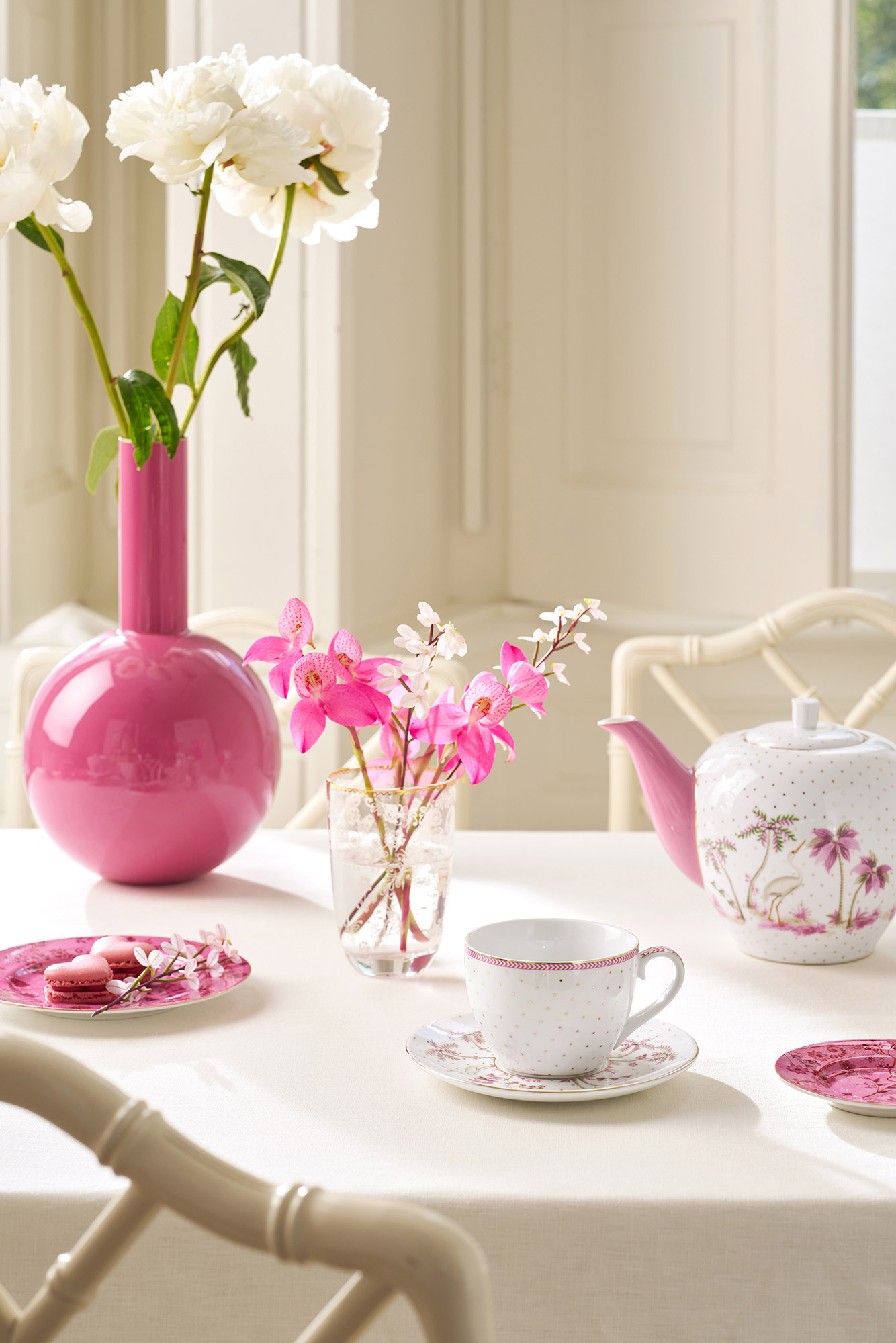 Pip Studio Tasse & Untertasse Jolie | gold pink