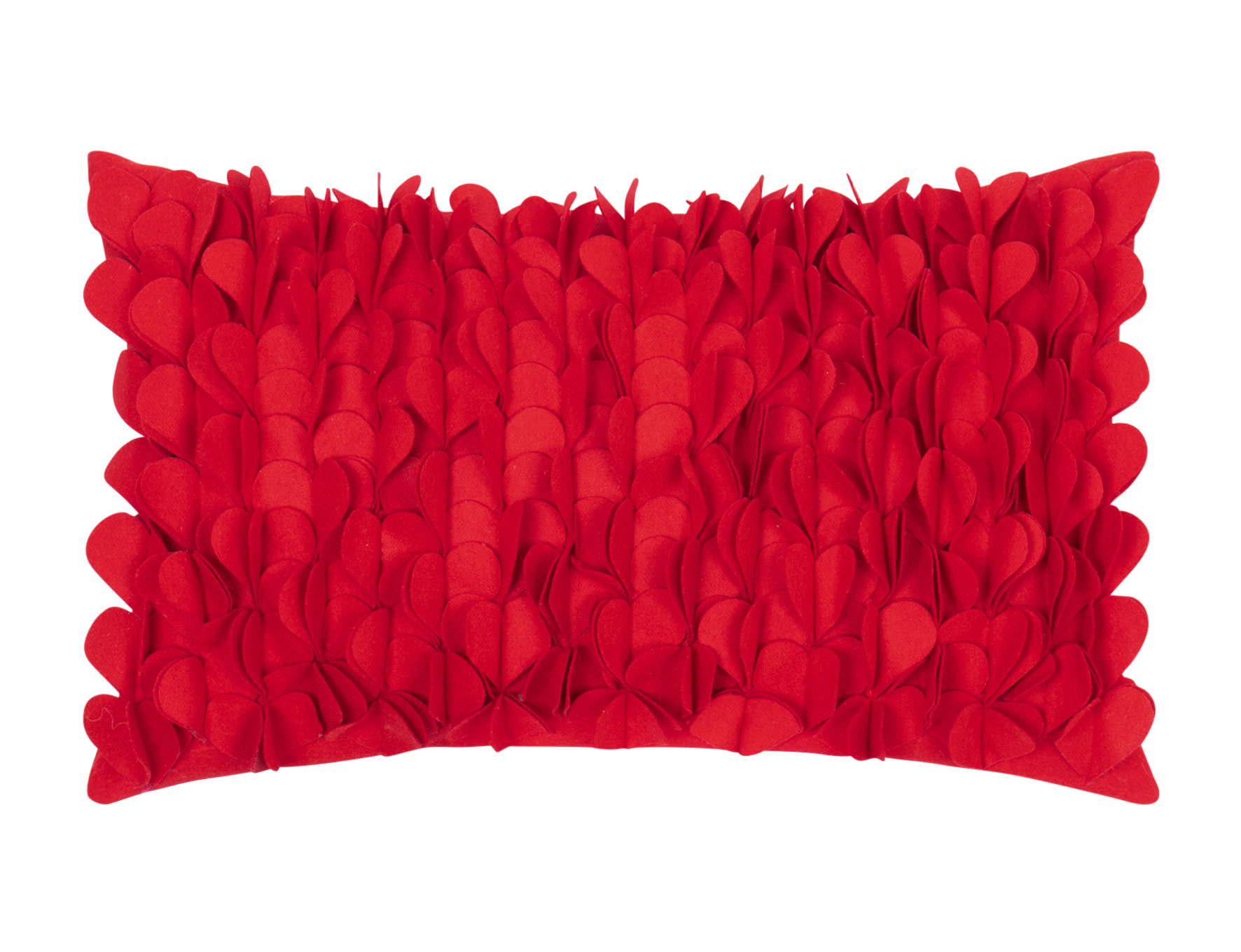 Pad Kissenhülle Heartshape red | red