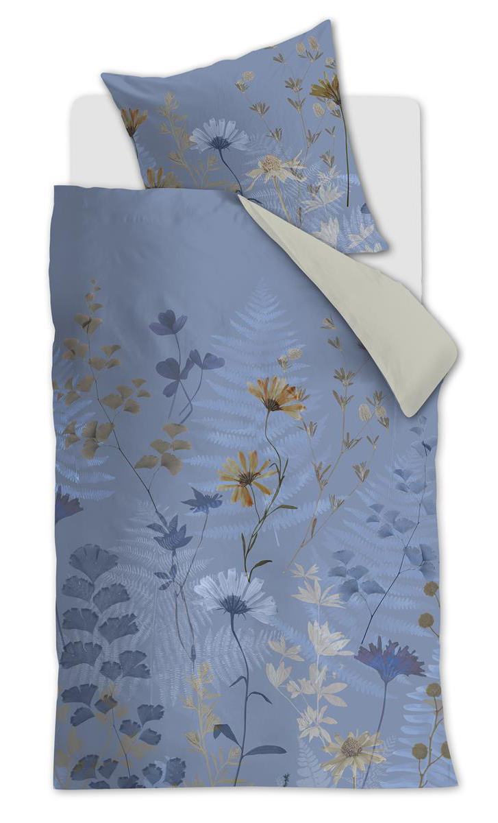 Beddinghouse Satin-Bettwäsche Nala | Blau