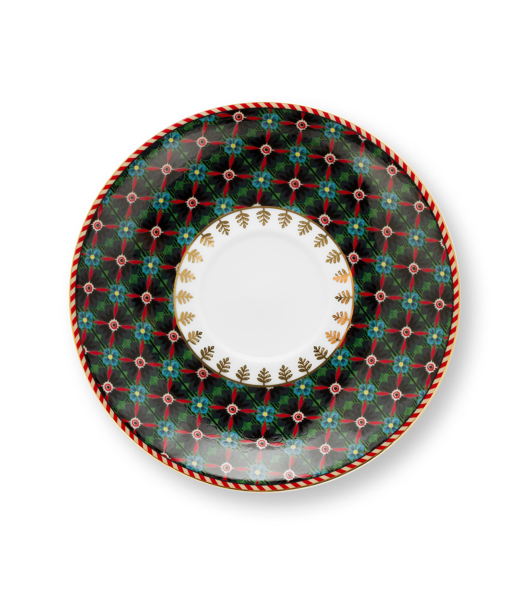 Pip Studio 2er Set Espresso Tasse & Untertasse Berry Blues |