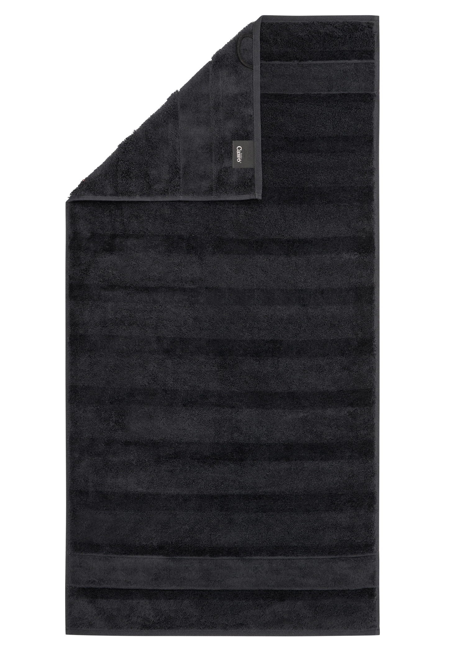 Cawö Handtuch Noblesse 1002 | 906 schwarz