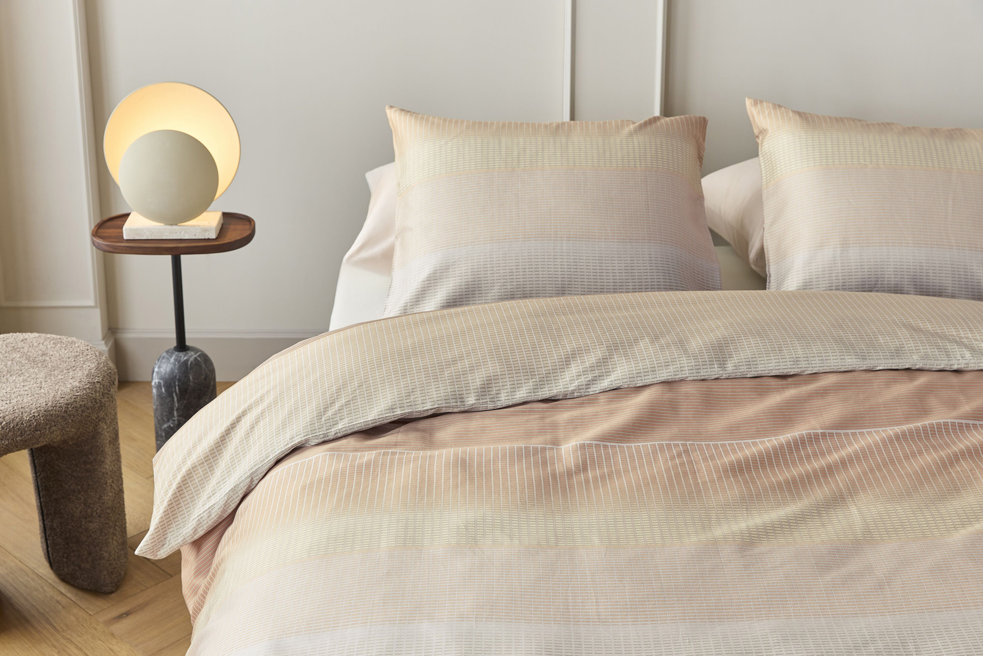 Beddinghouse Satin-Bettwäsche Abstract | terra