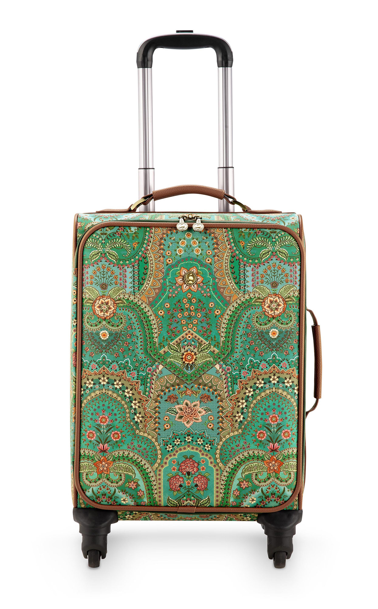 Pip Studio Handgepäck Koffer / Trolley Jabali | grün