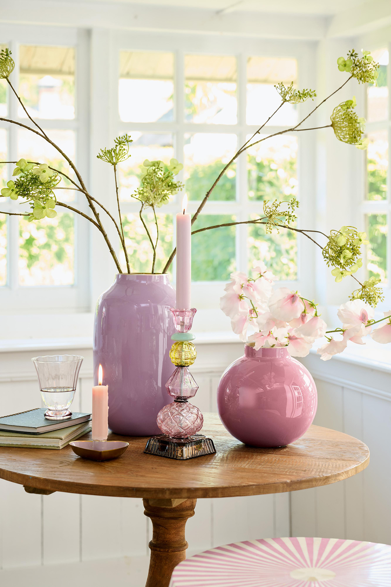 Pip Studio Metall Vase  | Pink