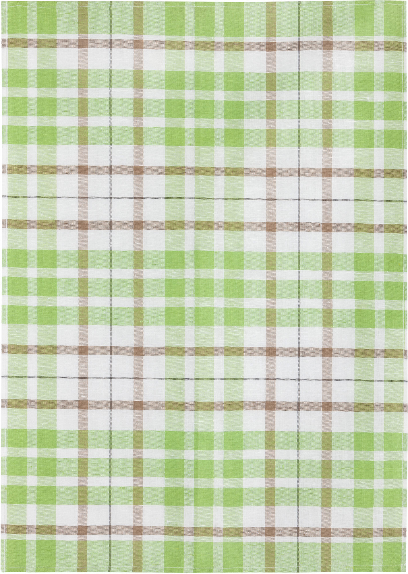 Kracht HL Küchentuch gewebt BLOCKSTREIFEN | 16 Grün