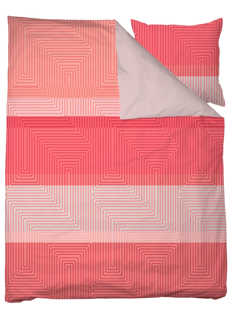 Living Dreams Satin-Bettwäsche | 400 Coral