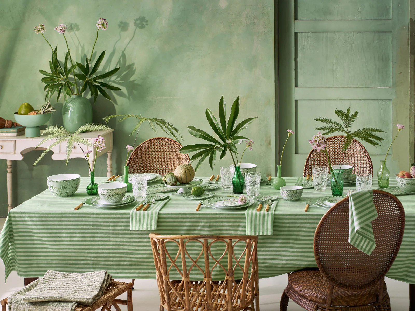 Pip Studio Hohe Schale Home Accessories | Hellgrün